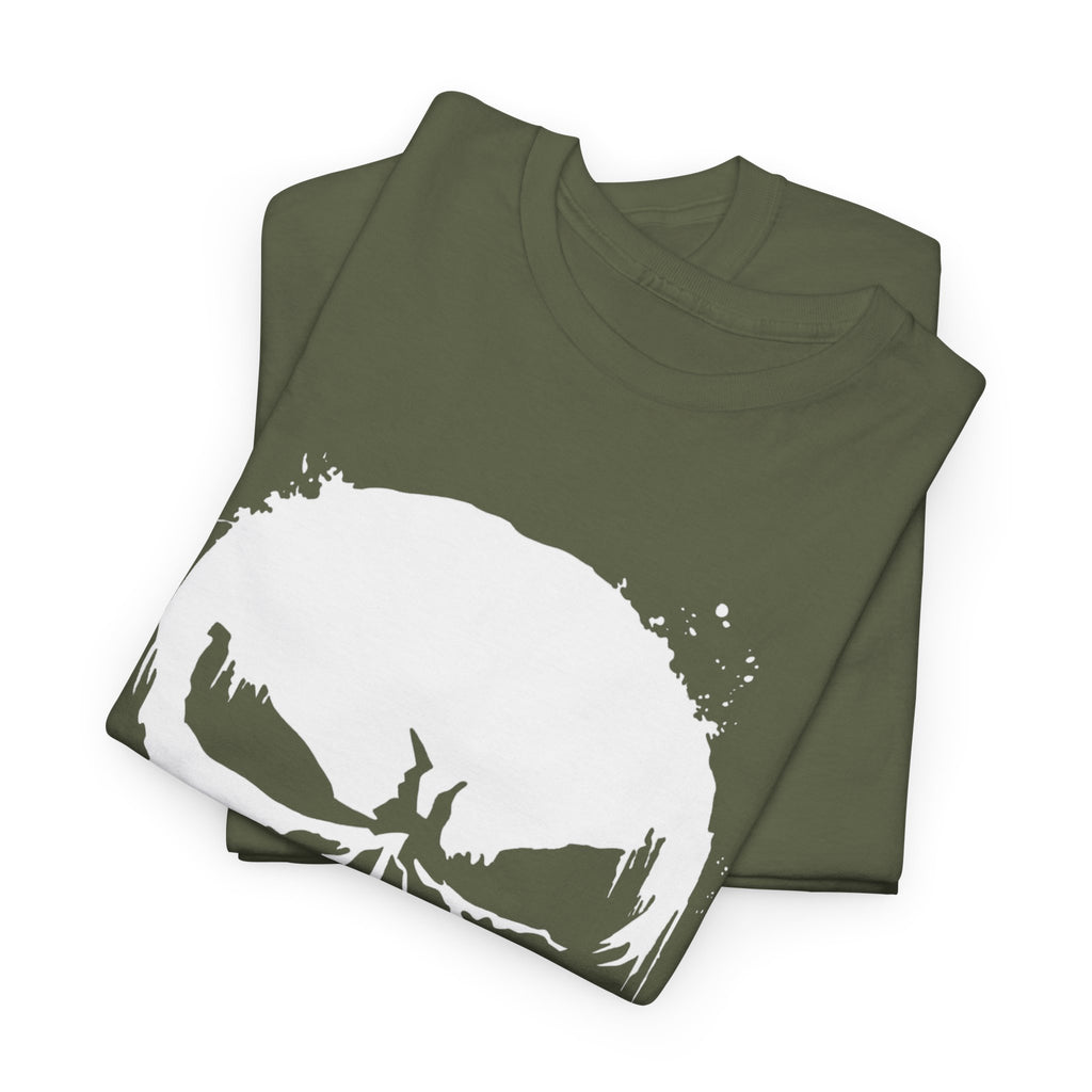 Unisex Punisher Inspired T-Shirt With Distressed Skull Custom Graphic (3 Colors)