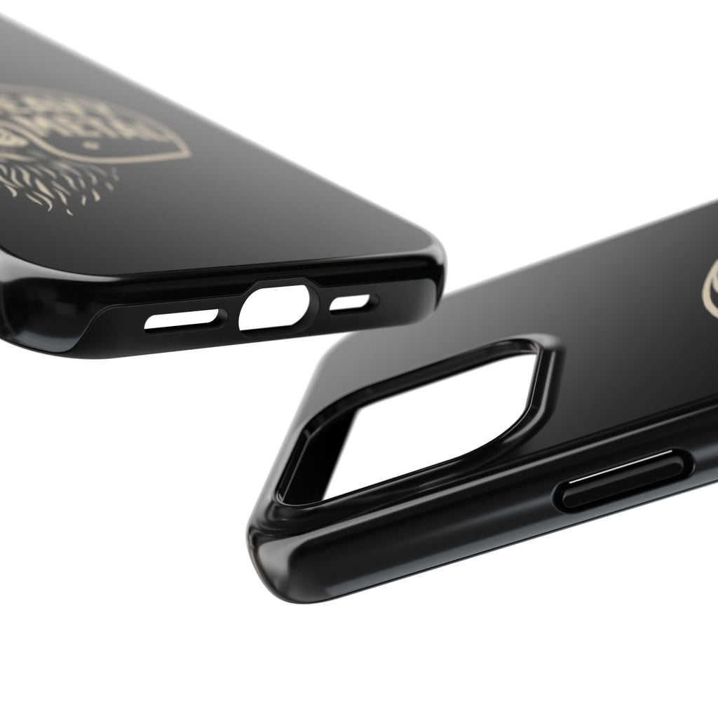 Heavy Metal Skull Tough Phone Case | Biker Helmet Skull Graphic Phone Case