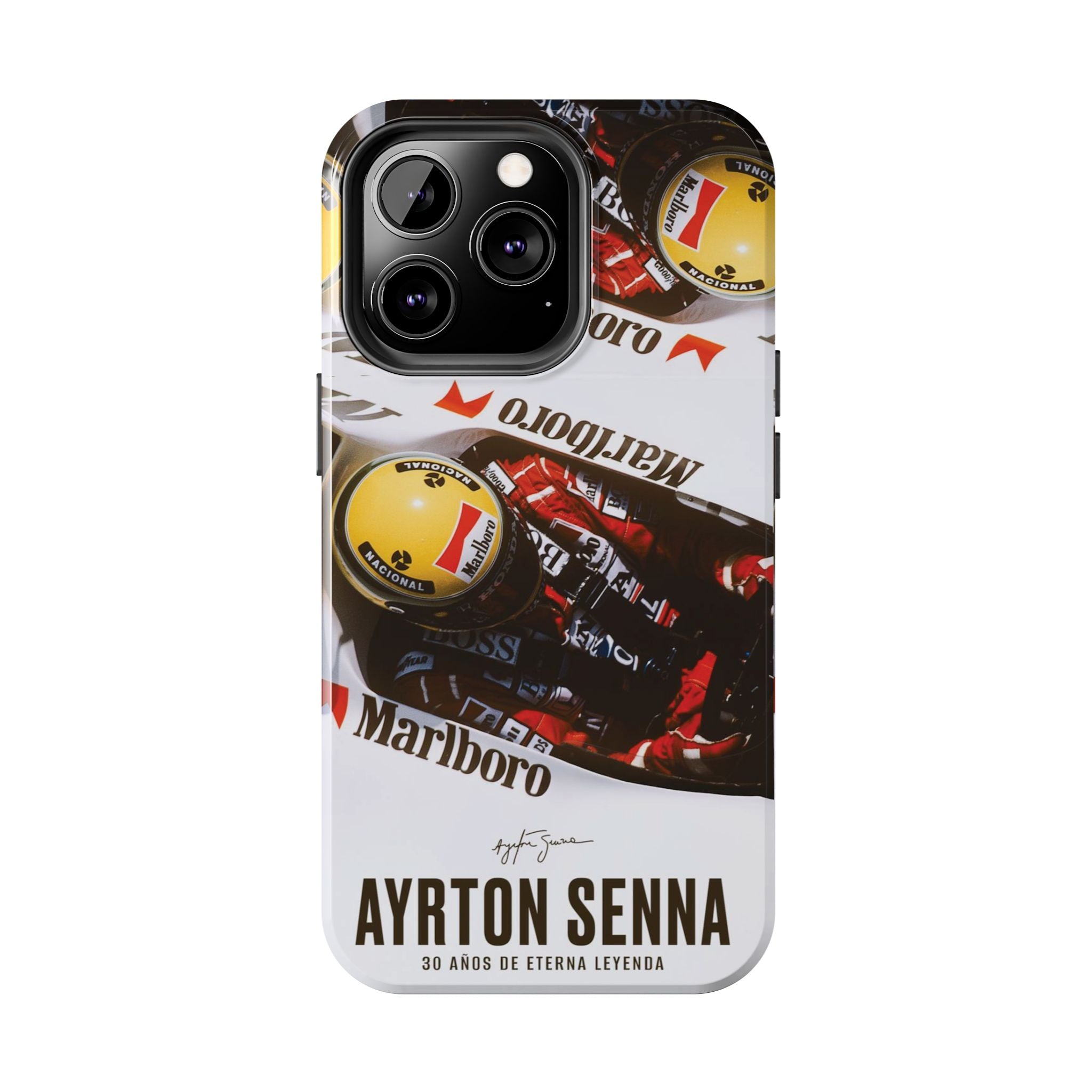 Ayrton Senna McLaren F1 Tough Phone Case | F1 Racing Legend Accessory