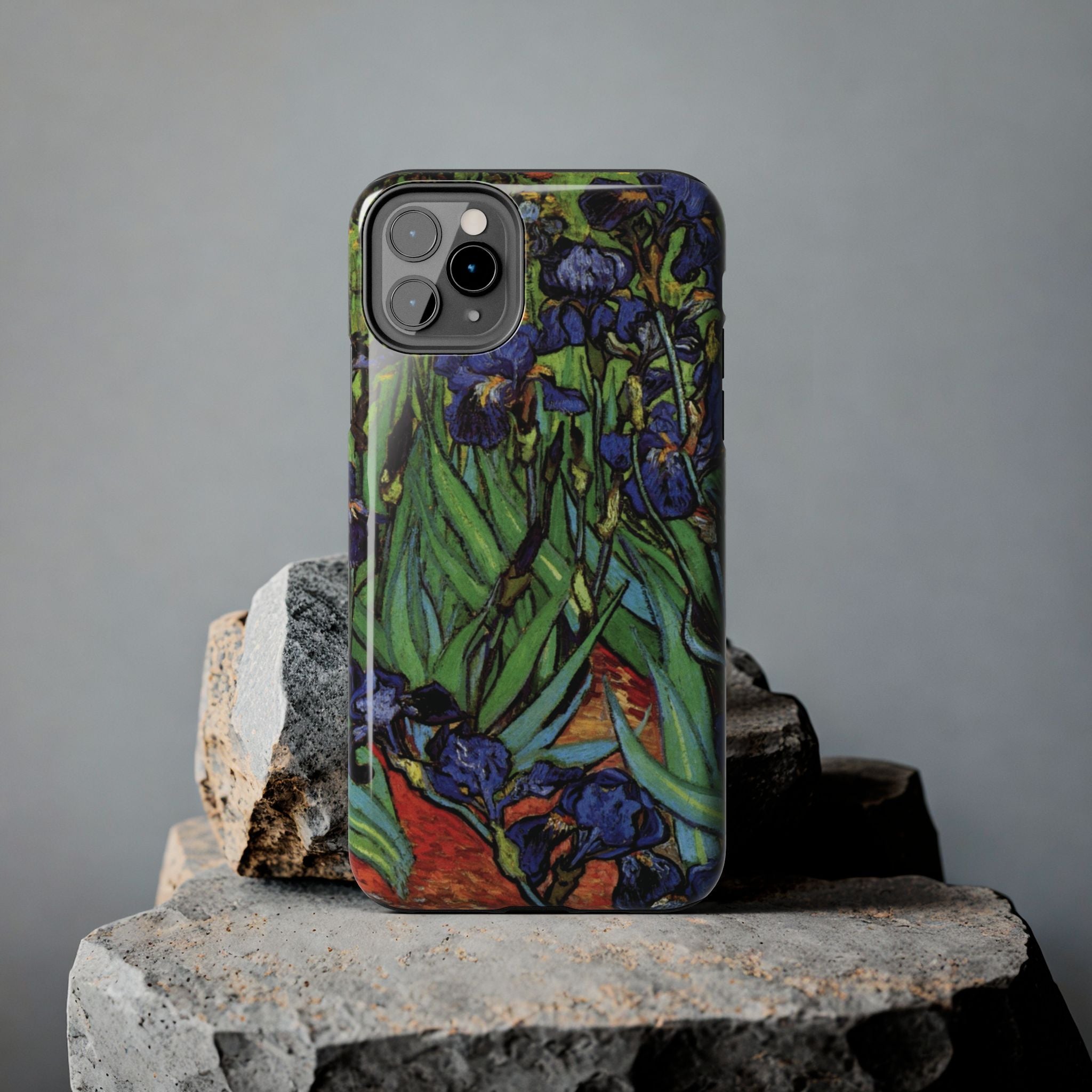 Vincent Van Gogh Irises Inspired Design With Tough Phone Case