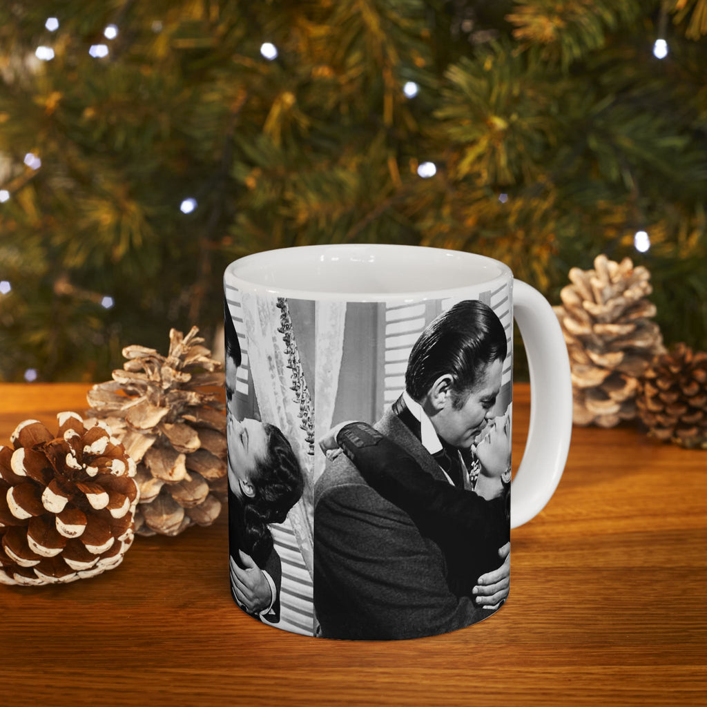 Gone With the Wind Vintage Movie 11oz Mug | Classic Black and White Cinema
