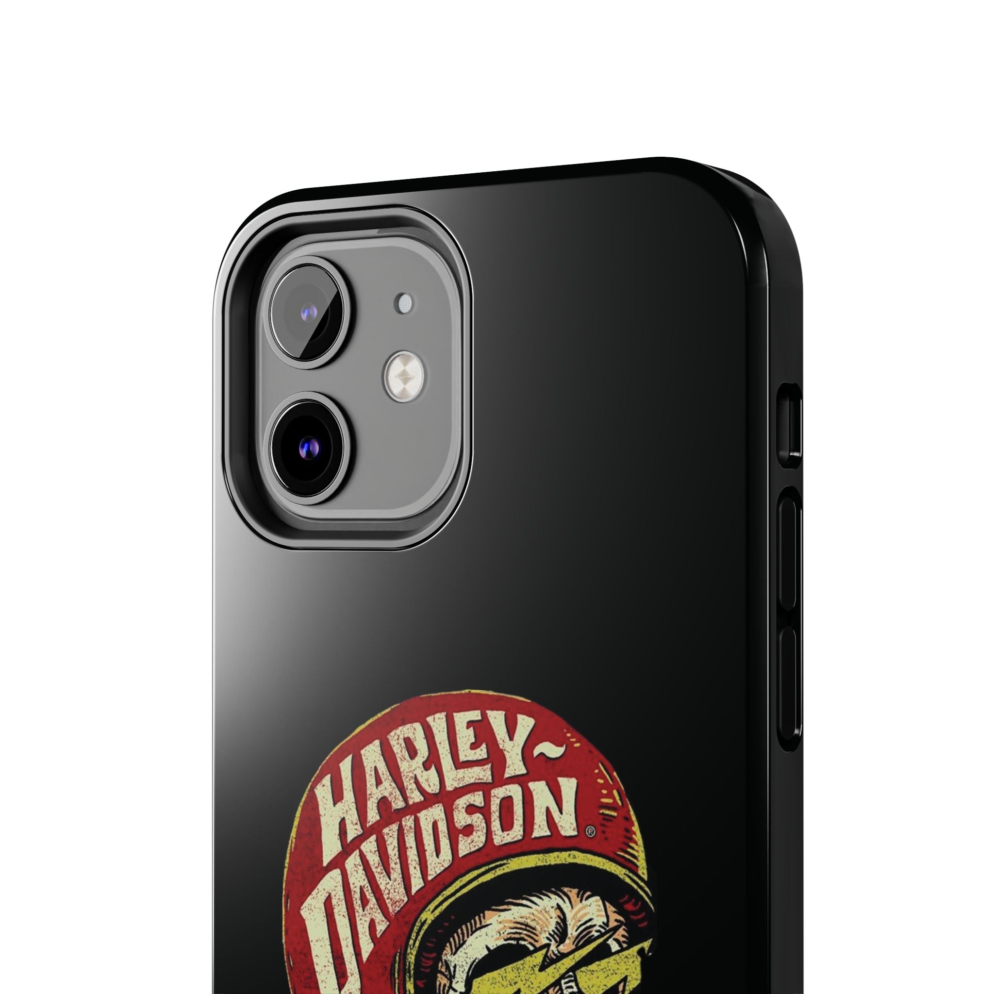Skull Helmet Tough Phone Case | Vintage Motorcycle Biker Phone Case