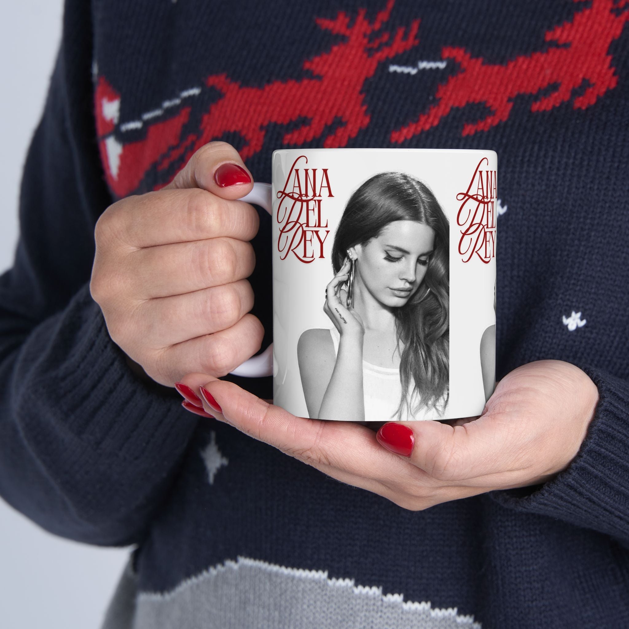 Lana Del Rey 11oz Ceramic Coffee Mug | Indie Pop Singer Coffee Cup Gift for Music Lovers