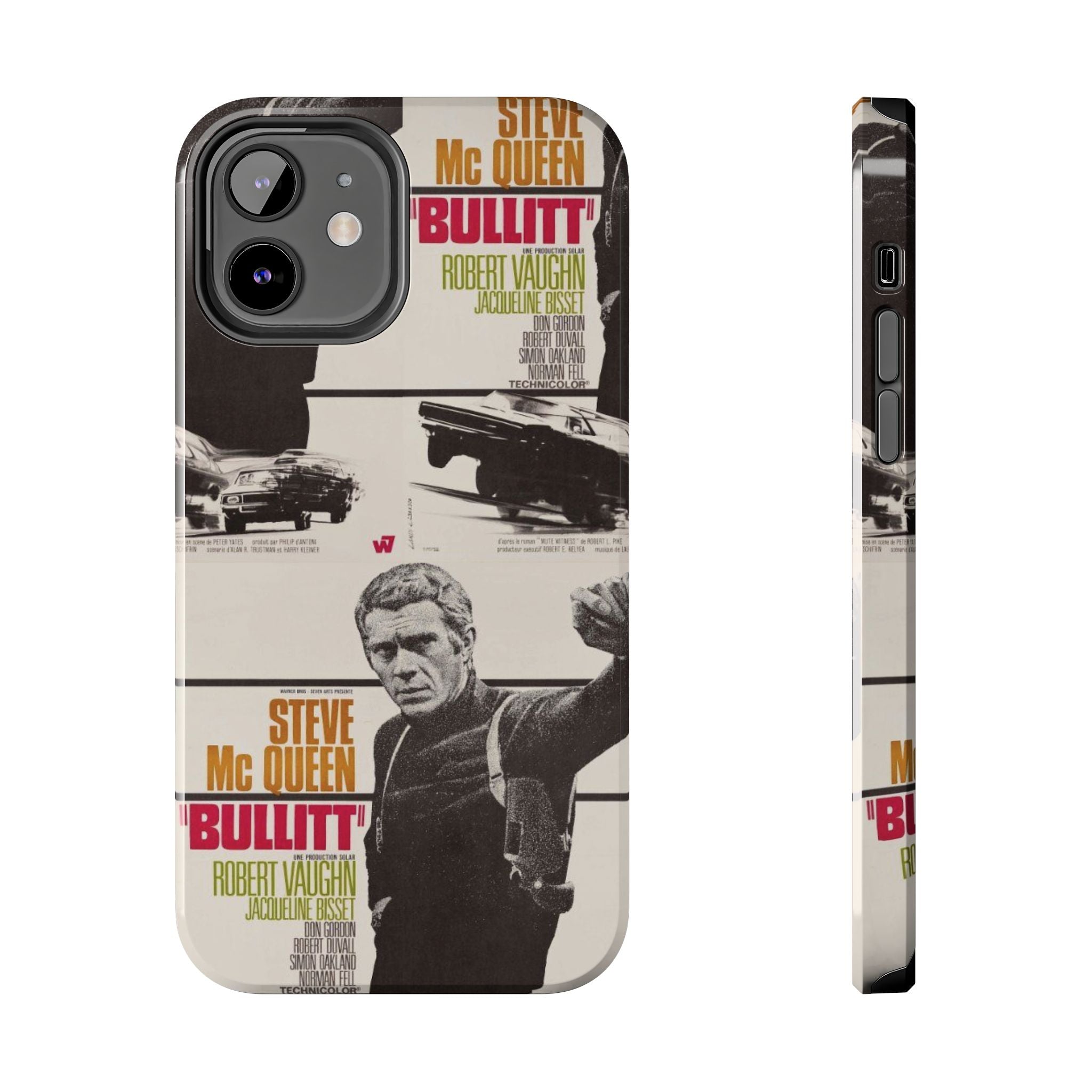 Steve McQueen Bullitt Movie Tough Phone Case | Classic Car Chase Film Phone Case