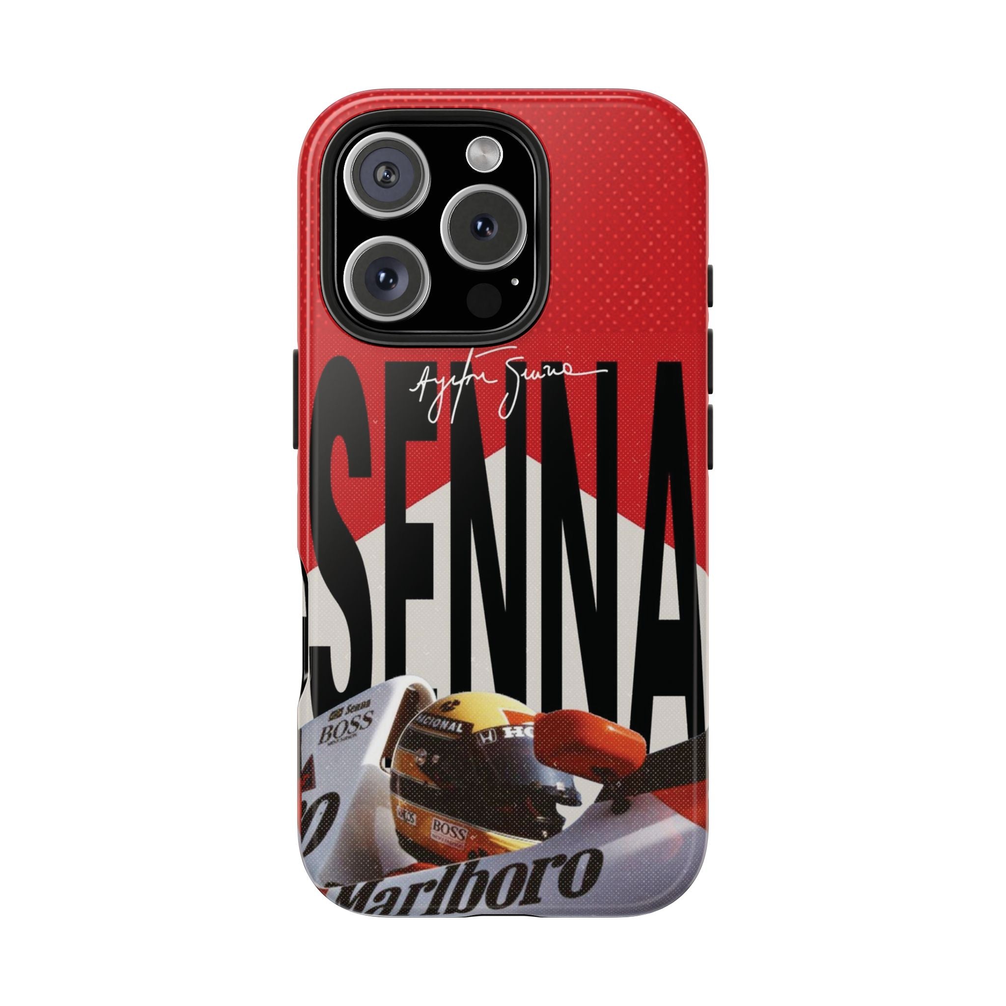 Ayrton Senna McLaren F1 Tough Phone Case | Formula 1 Racing Legend Phone Case