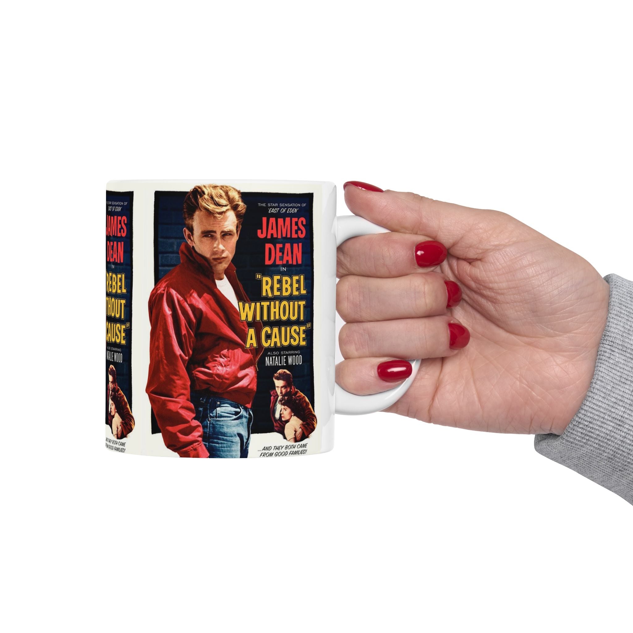 James Dean Rebel Without a Cause 11oz Coffee Mug | Vintage Film Poster