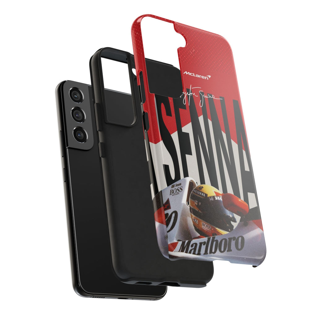 Ayrton Senna McLaren F1 Tough Phone Case | Formula 1 Racing Legend Phone Case