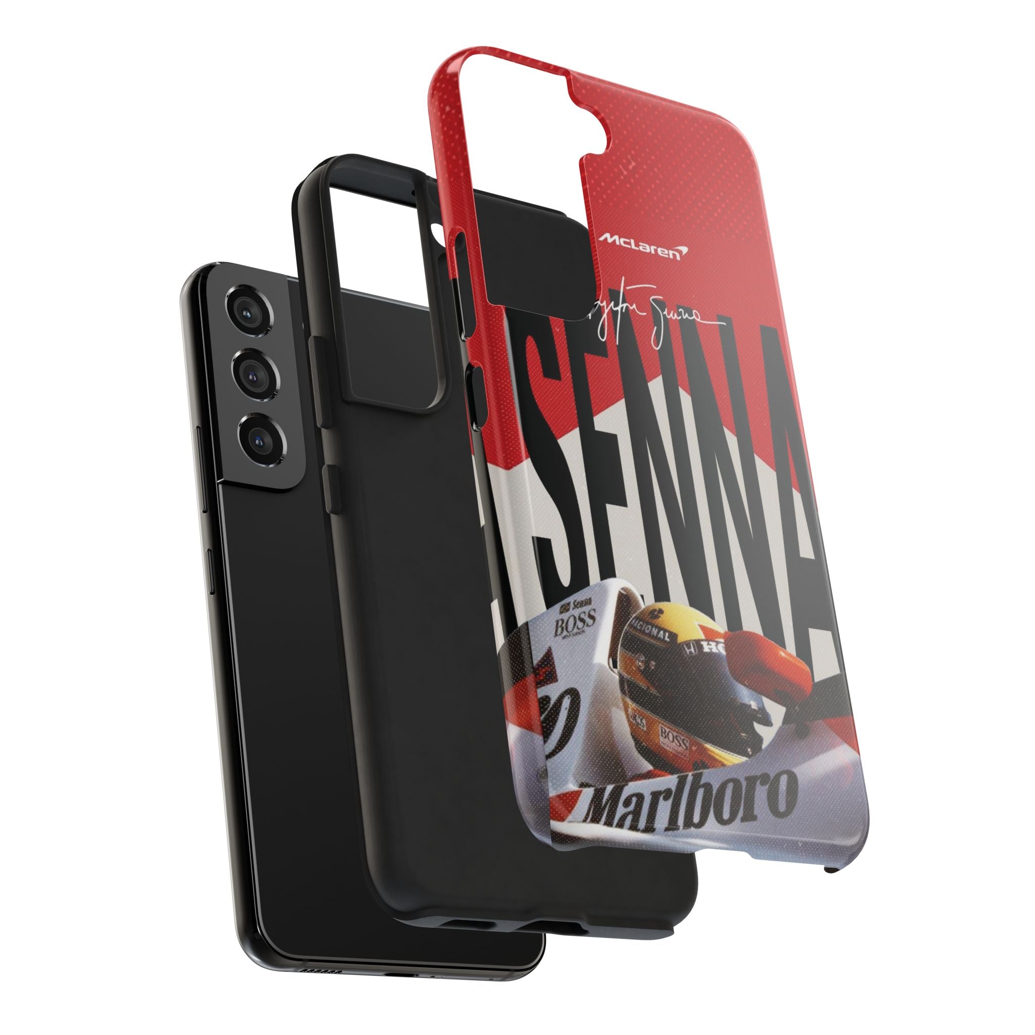 Ayrton Senna McLaren F1 Tough Phone Case | Formula 1 Racing Legend Phone Case