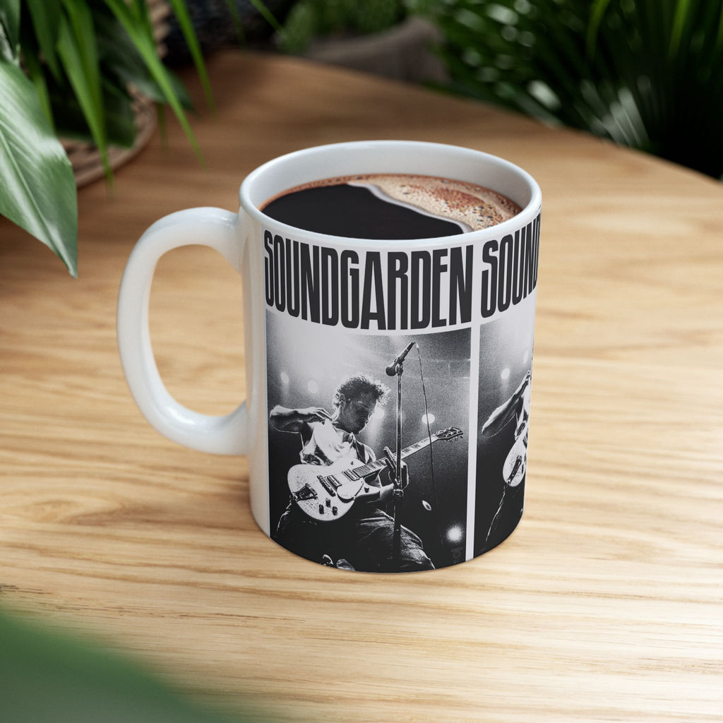 Soundgarden Chris Cornell 11oz Coffee Mug | Alternative Rock Gift 90s Music Mug