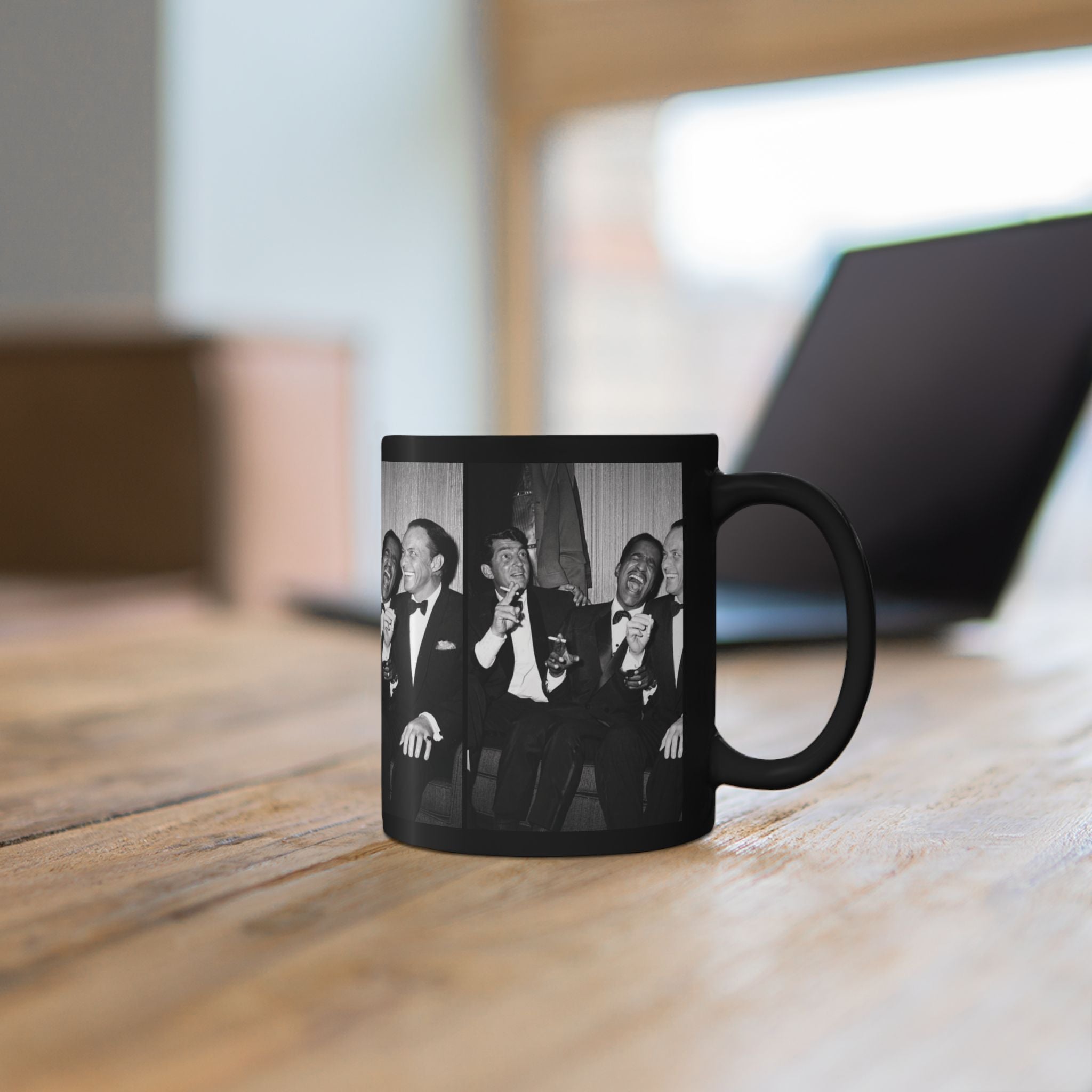 Rat Pack Legends Custom Inspired Mug | Vintage Old Hollywood Coffee Cup
