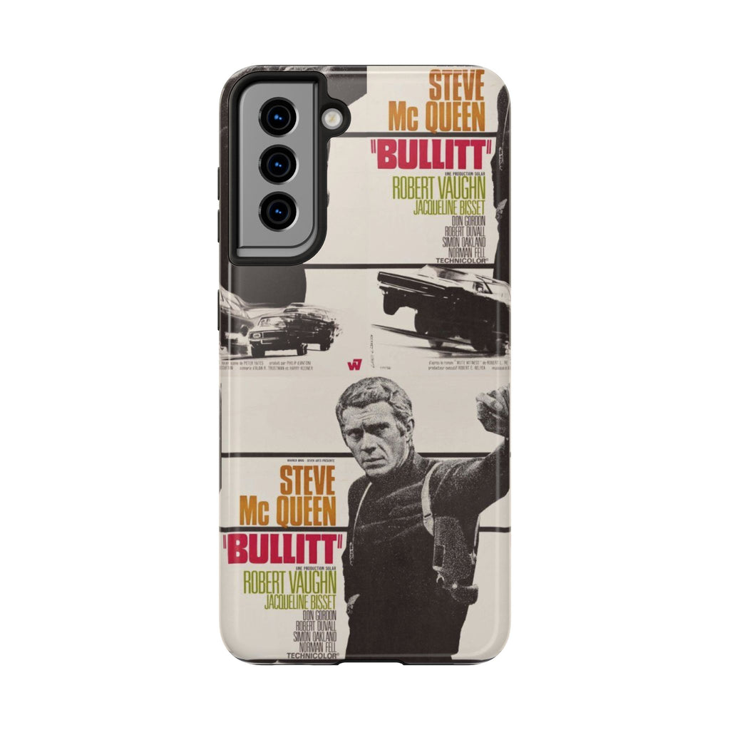 Steve McQueen Bullitt Movie Tough Phone Case | Classic Car Chase Film Phone Case