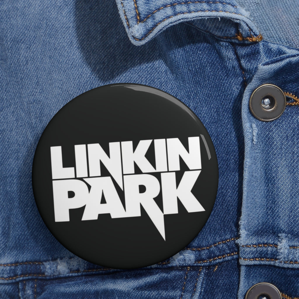 Linkin Park Hard Rock Band Custom PinBack Button (3 Sizes)