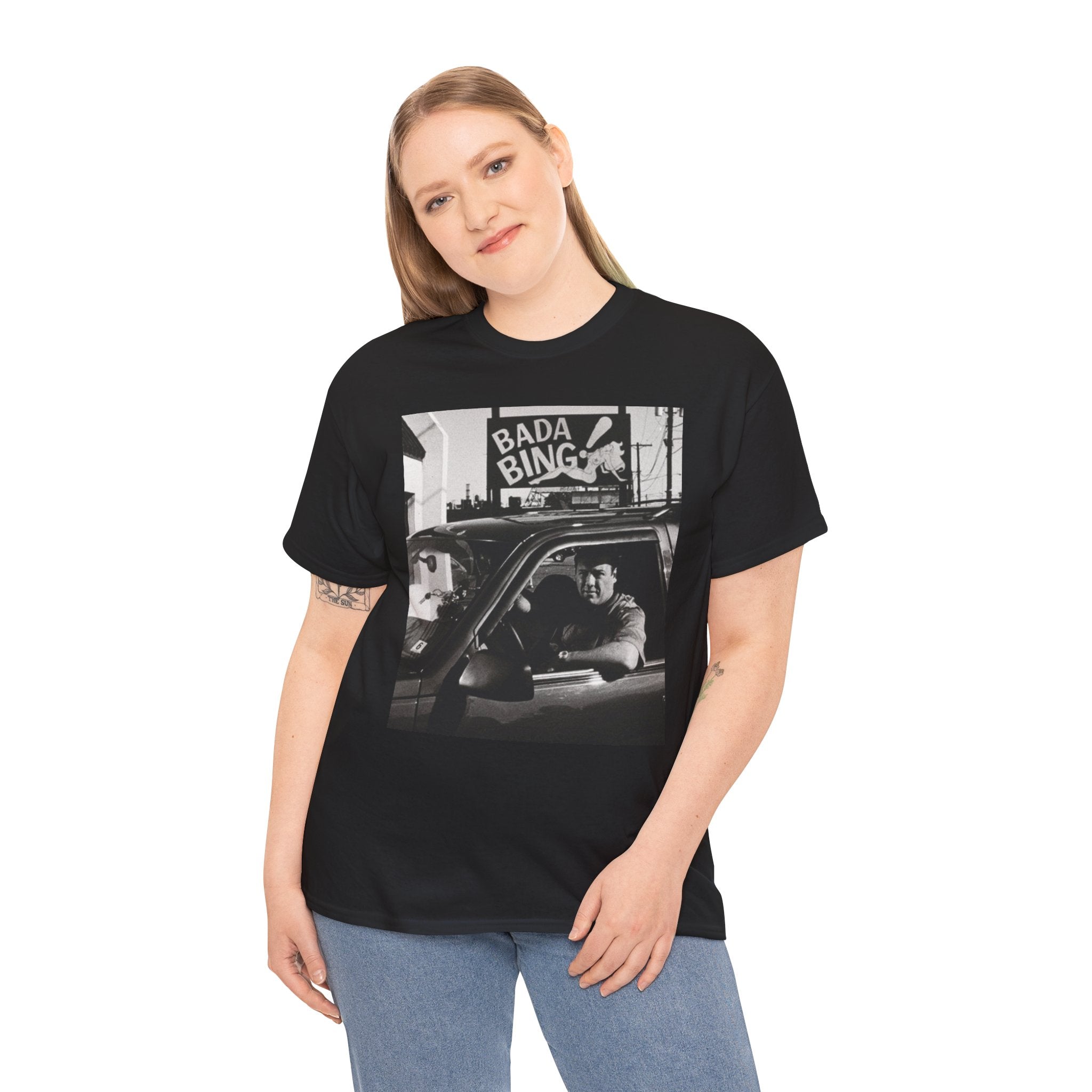 Tony Soprano Bada Bing Inspired Unisex T-Shirt | Classic Mafia TV Tee (2 colors )