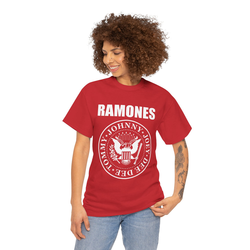 Unisex Ramones Inspired Punk Rock Band Vintage Tee | Joey Johnny Dee Dee Tommy Ramone Fan Shirt