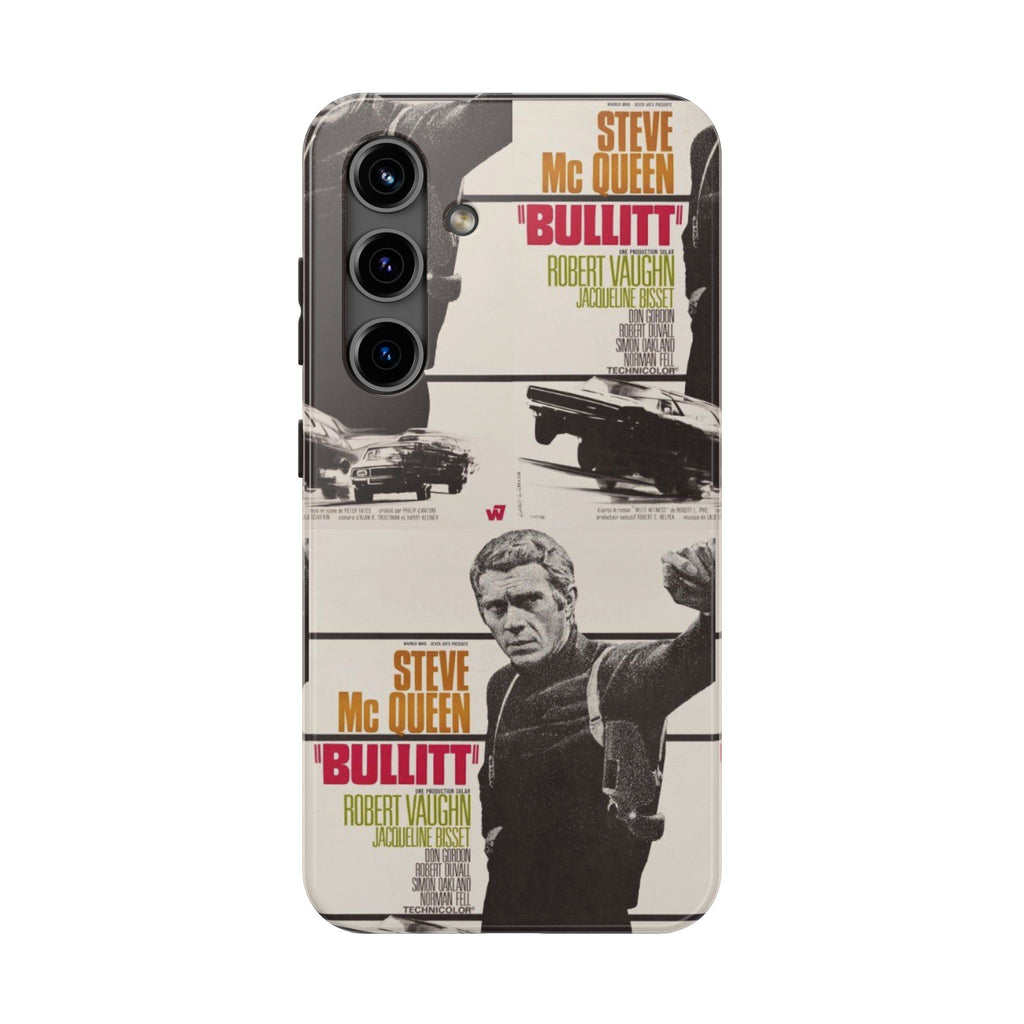 Steve McQueen Bullitt Movie Tough Phone Case | Classic Car Chase Film Phone Case