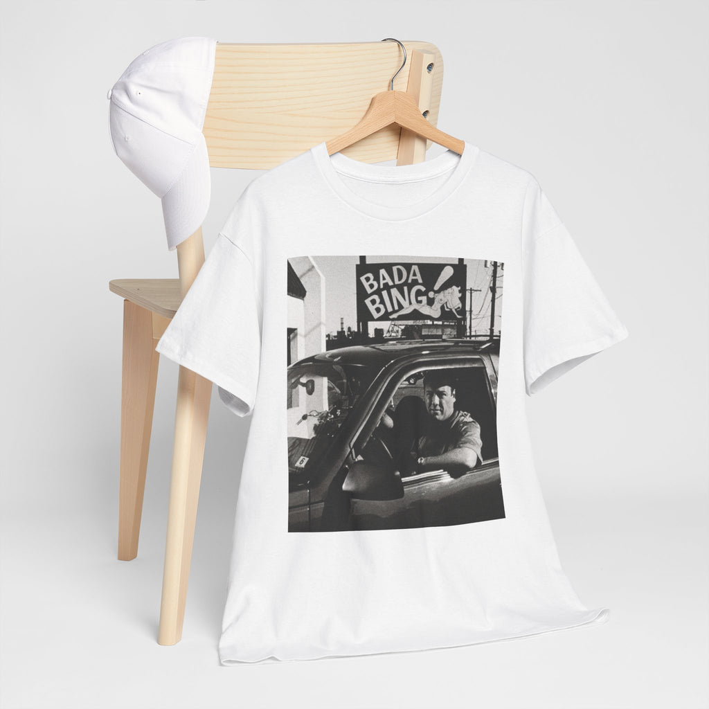 Tony Soprano Bada Bing Inspired Unisex T-Shirt | Classic Mafia TV Tee (2 colors )