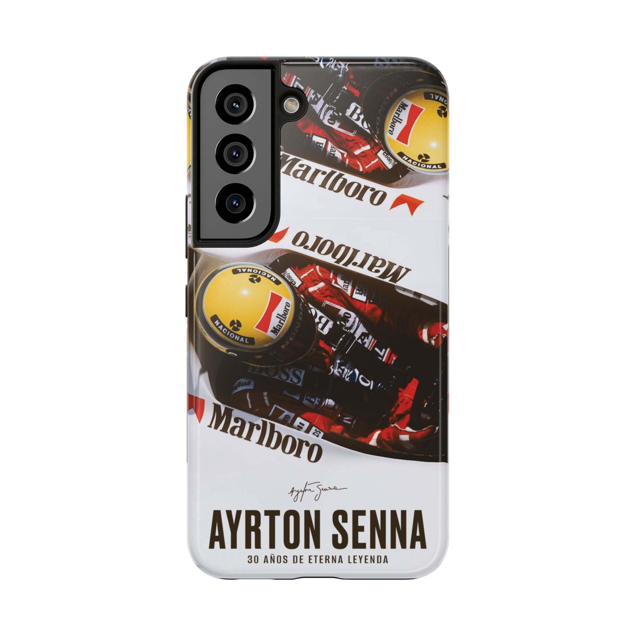 Ayrton Senna McLaren F1 Tough Phone Case | F1 Racing Legend Accessory