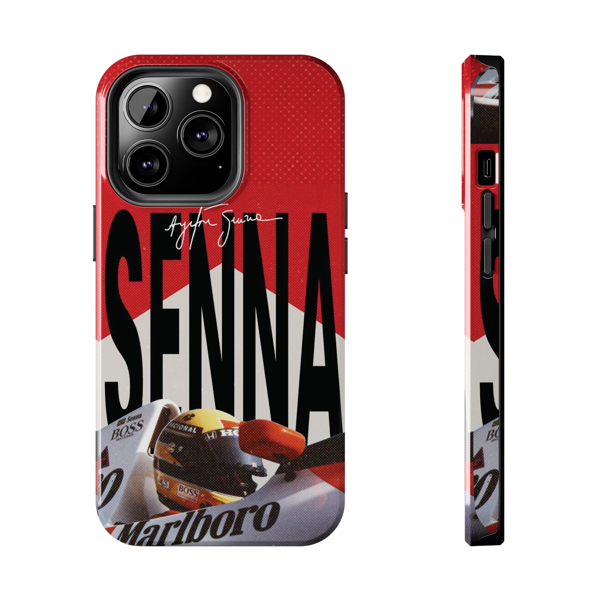 Ayrton Senna McLaren F1 Tough Phone Case | Formula 1 Racing Legend Phone Case