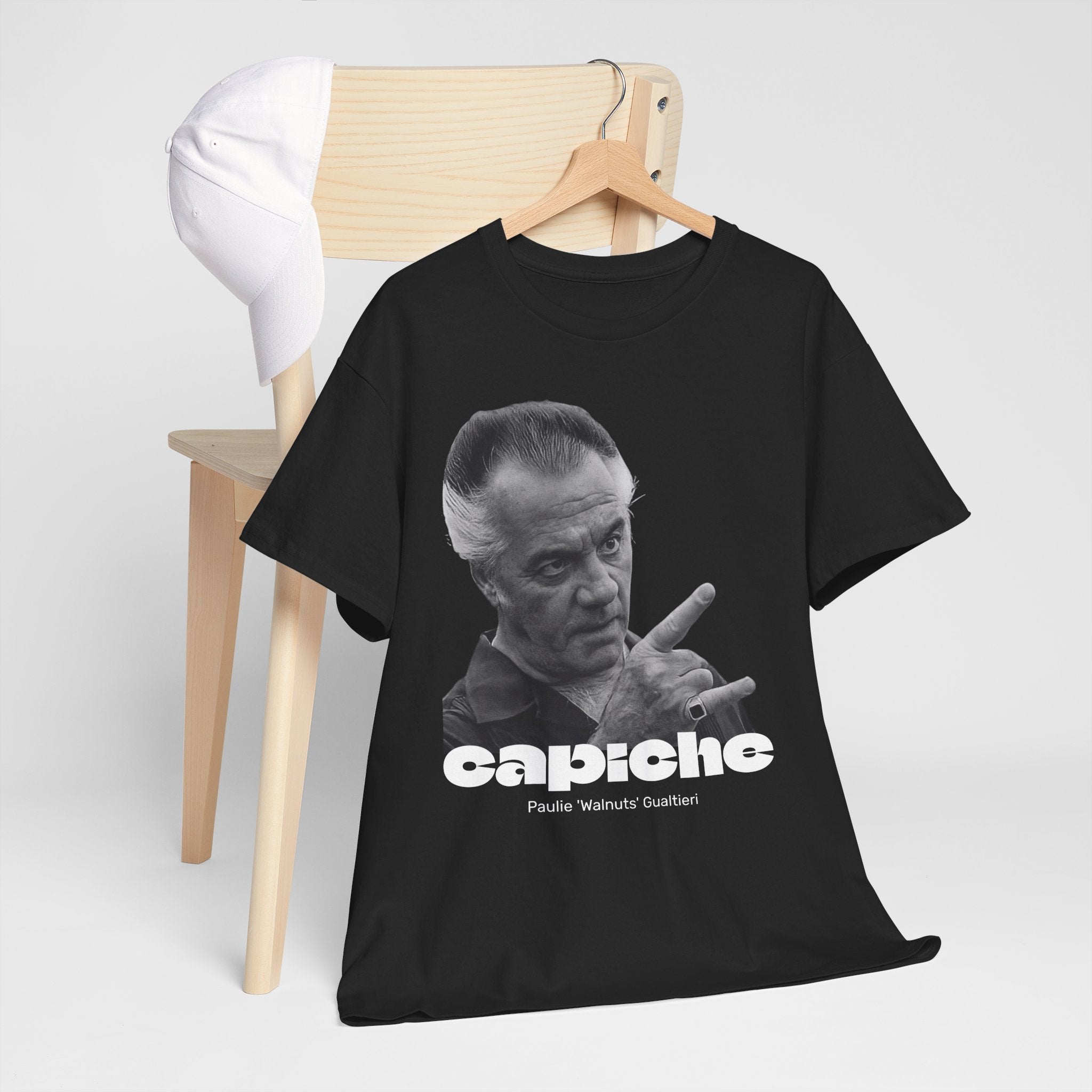 Unisex Paulie Walnuts Gualtieri Capiche Custom Design T-Shirt | One-of-a-Kind Mafia Style Graphic Tee
