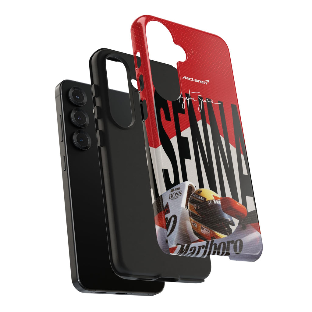 Ayrton Senna McLaren F1 Tough Phone Case | Formula 1 Racing Legend Phone Case