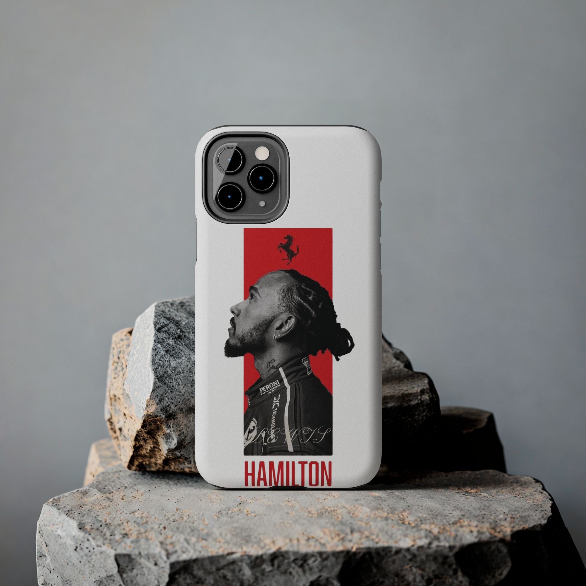 Lewis Hamilton F1 Tough Phone Case | Formula 1 Champion Phone Case