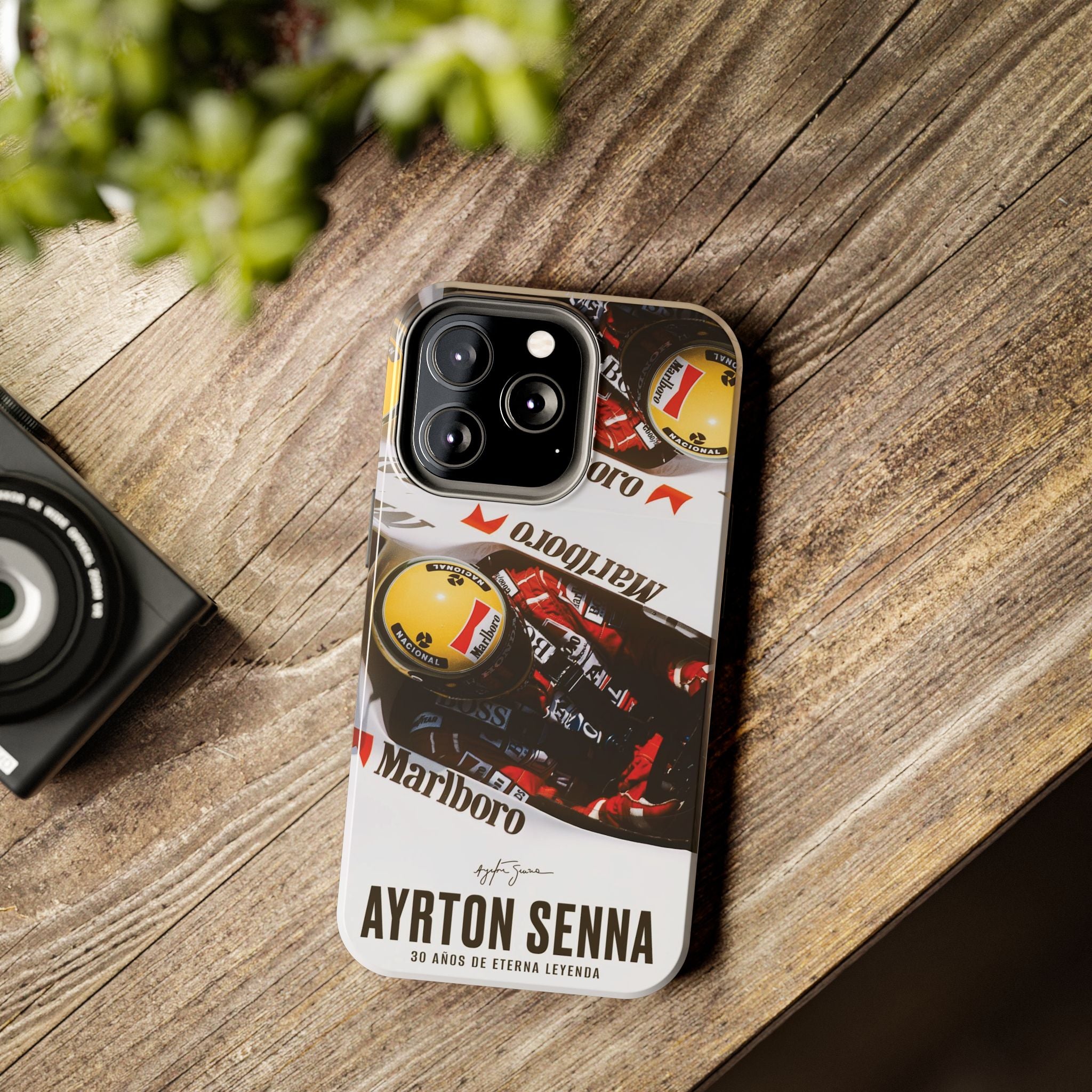 Ayrton Senna McLaren F1 Tough Phone Case | F1 Racing Legend Accessory