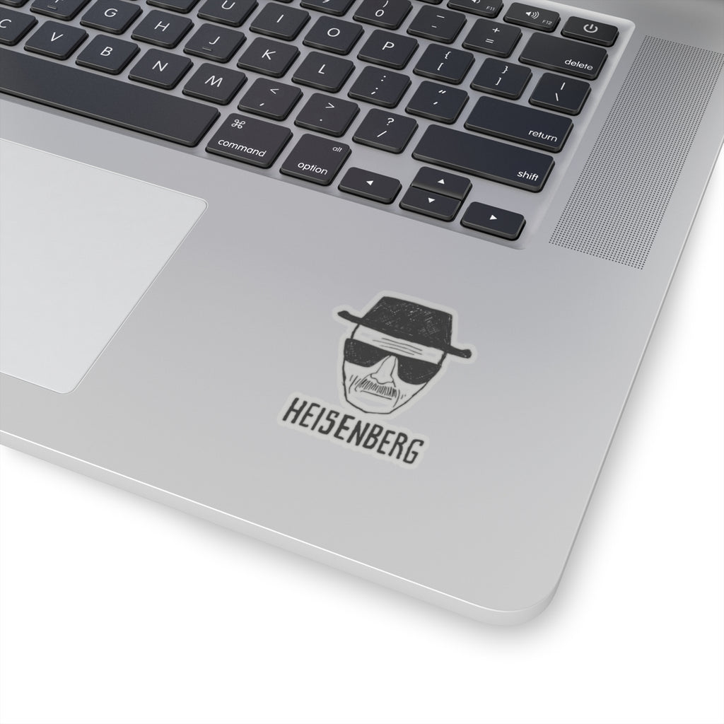 Breaking Bad Heisenberg Custom Sticker With Walter White illustration (4 Sizes)