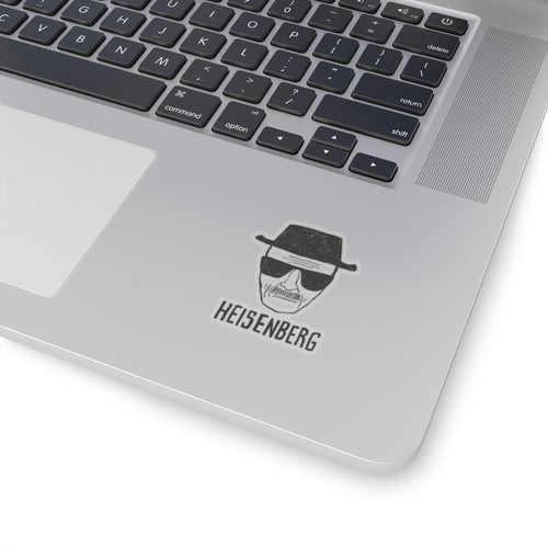 Breaking Bad Heisenberg Custom Sticker With Walter White illustration (4 Sizes)