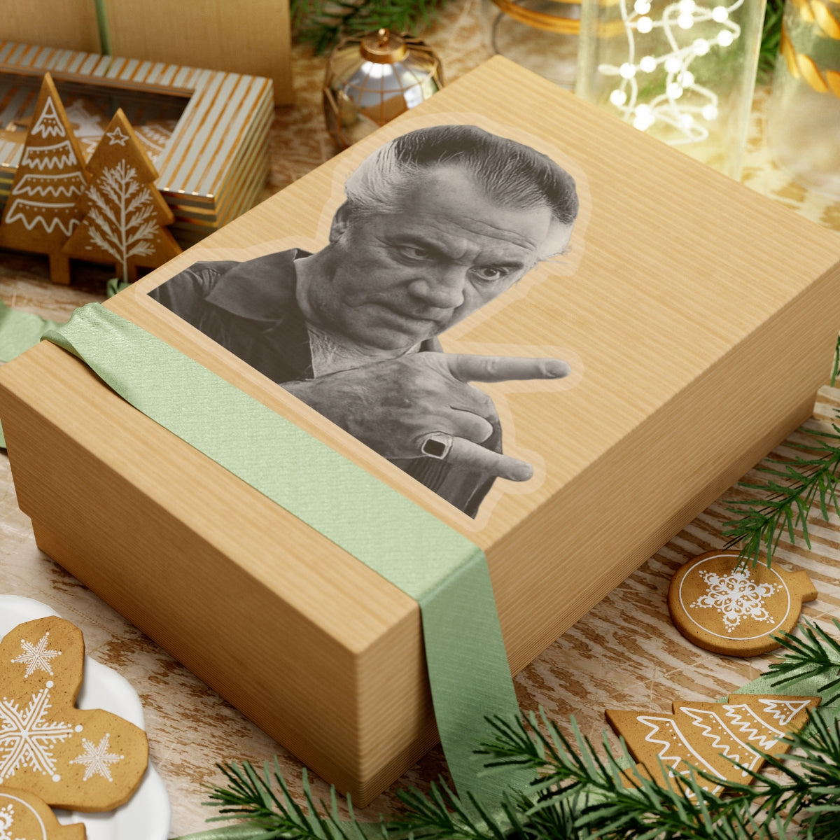 Tony Sirico as Paulie Gualtieri Sticker from the iconic TV Series Sopranos (4 Sizes)
