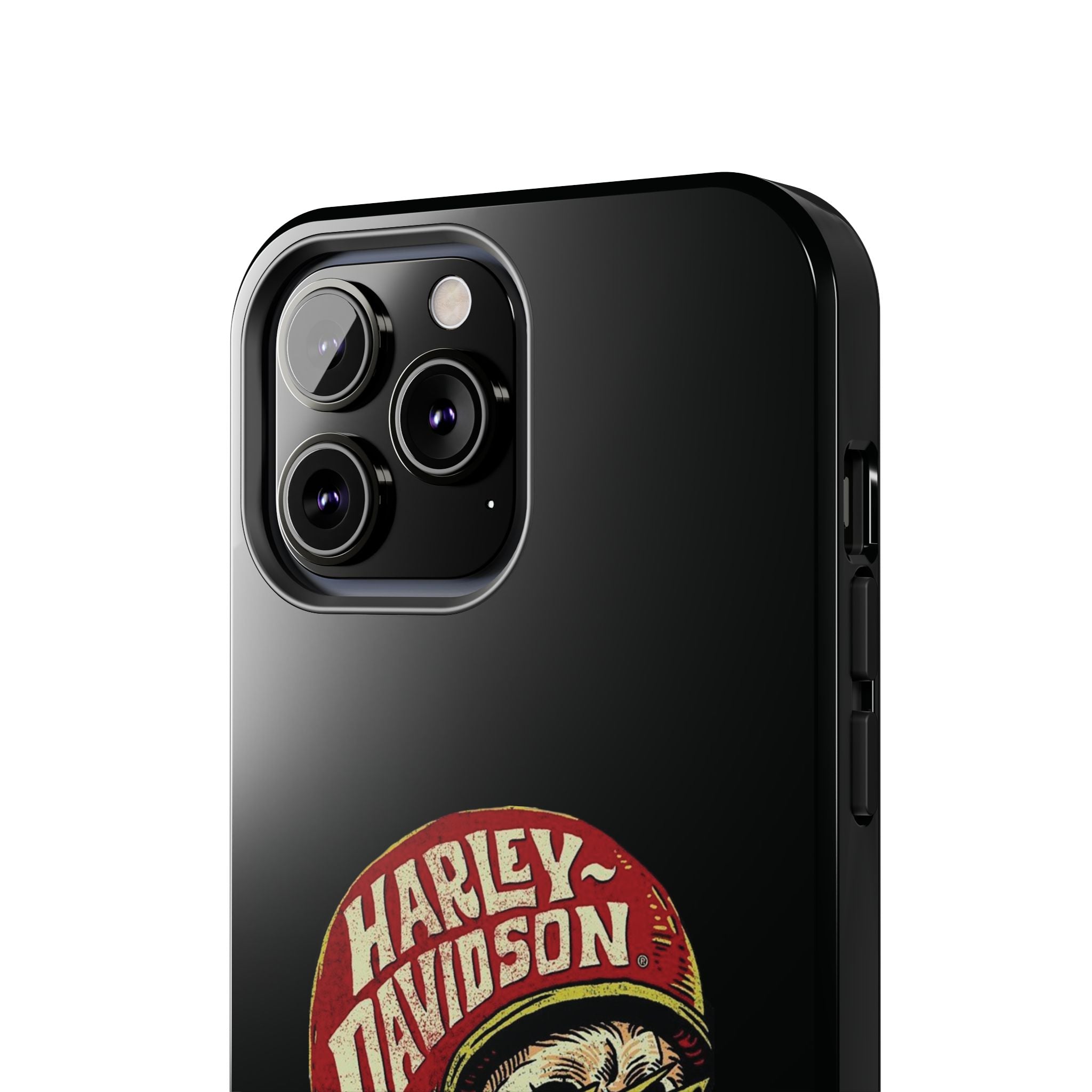Skull Helmet Tough Phone Case | Vintage Motorcycle Biker Phone Case
