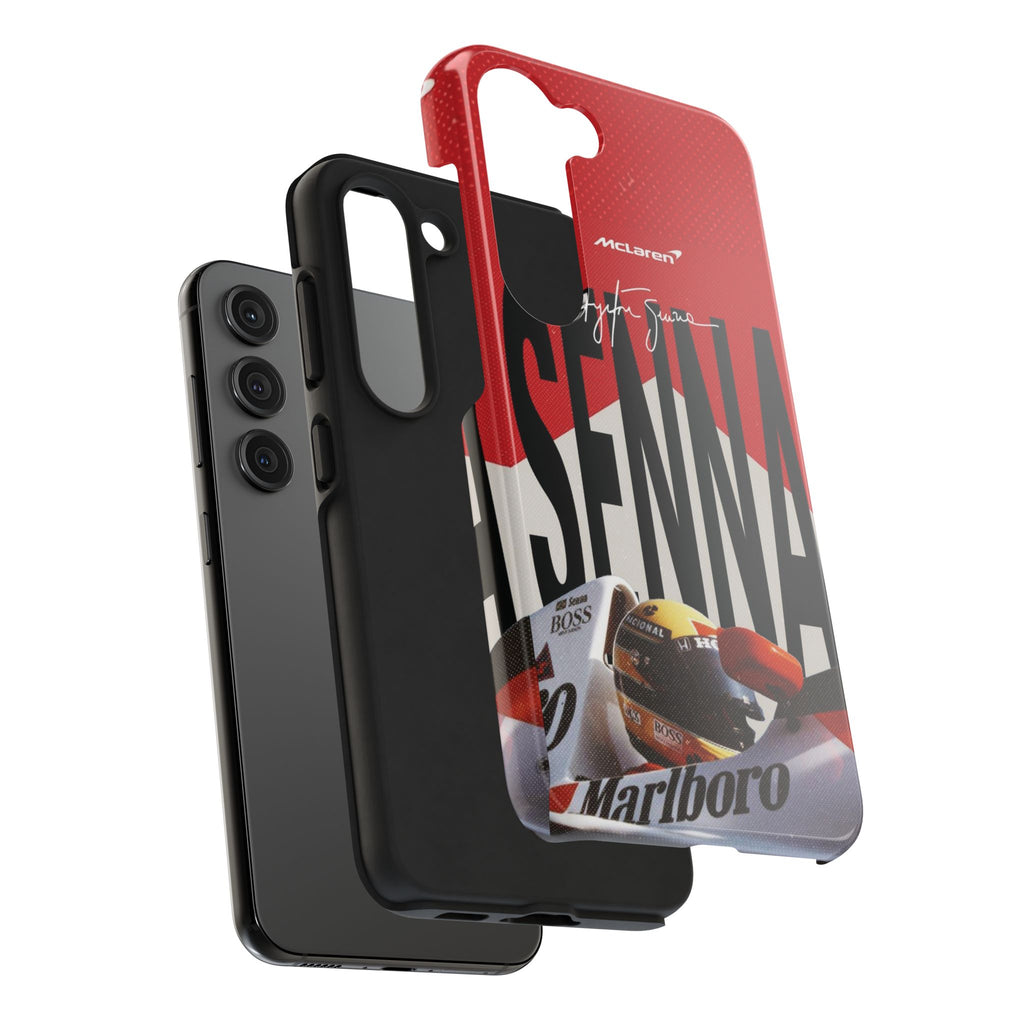 Ayrton Senna McLaren F1 Tough Phone Case | Formula 1 Racing Legend Phone Case