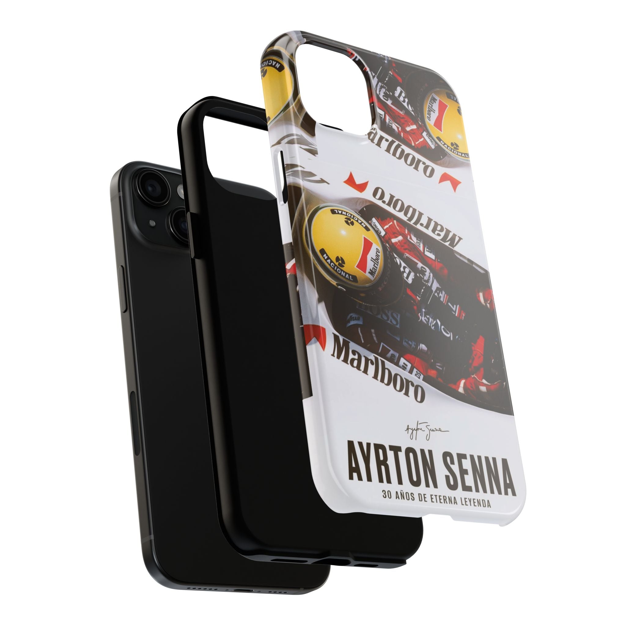 Ayrton Senna McLaren F1 Tough Phone Case | F1 Racing Legend Accessory