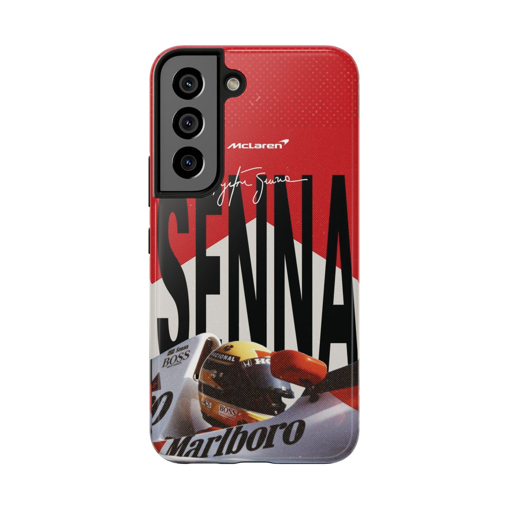 Ayrton Senna McLaren F1 Tough Phone Case | Formula 1 Racing Legend Phone Case