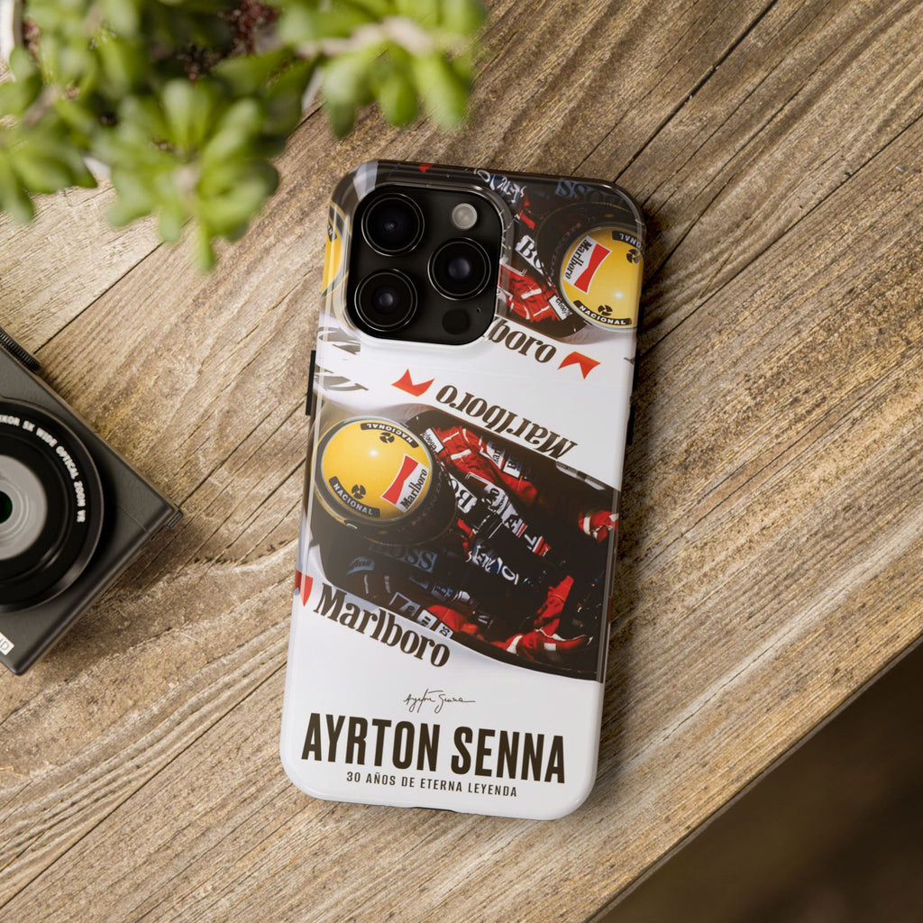 Ayrton Senna McLaren F1 Tough Phone Case | F1 Racing Legend Accessory