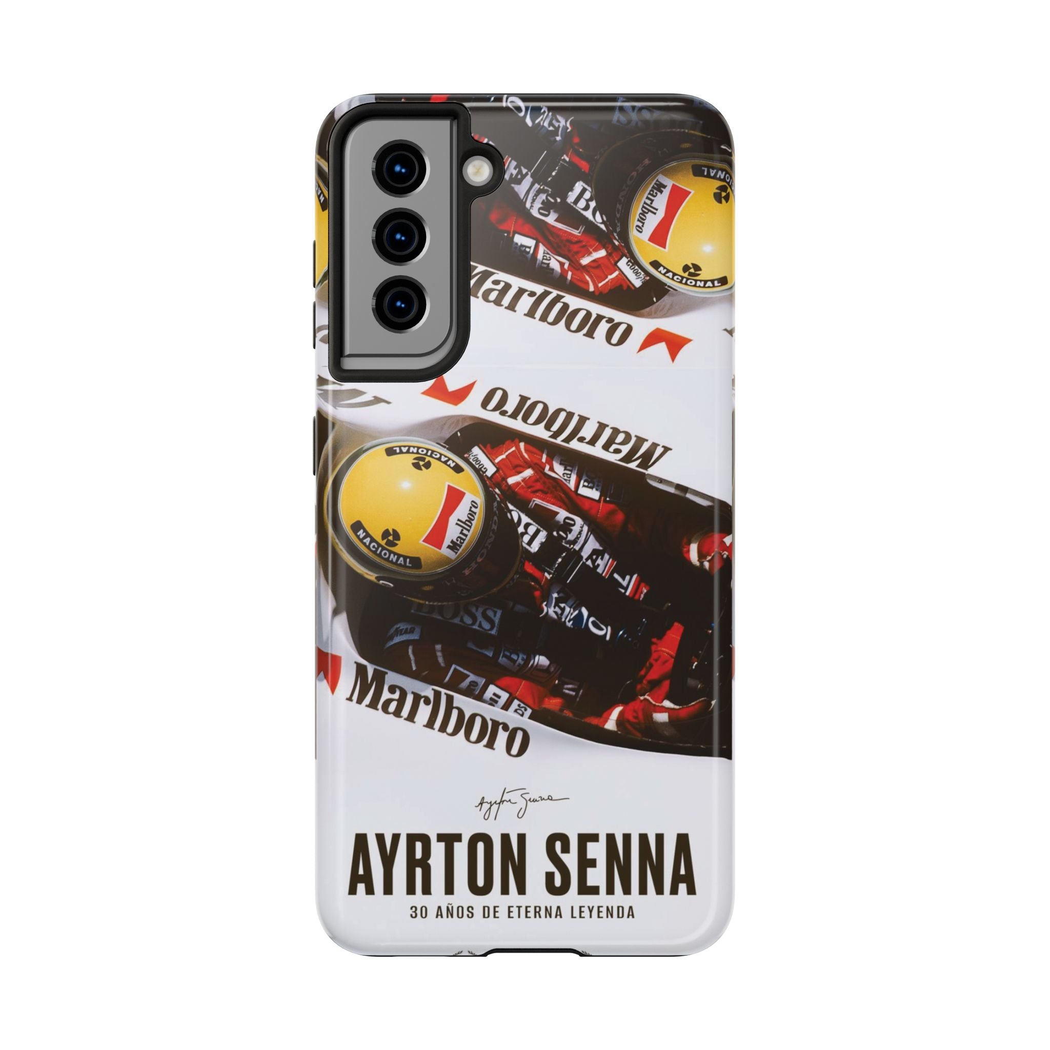Ayrton Senna McLaren F1 Tough Phone Case | F1 Racing Legend Accessory