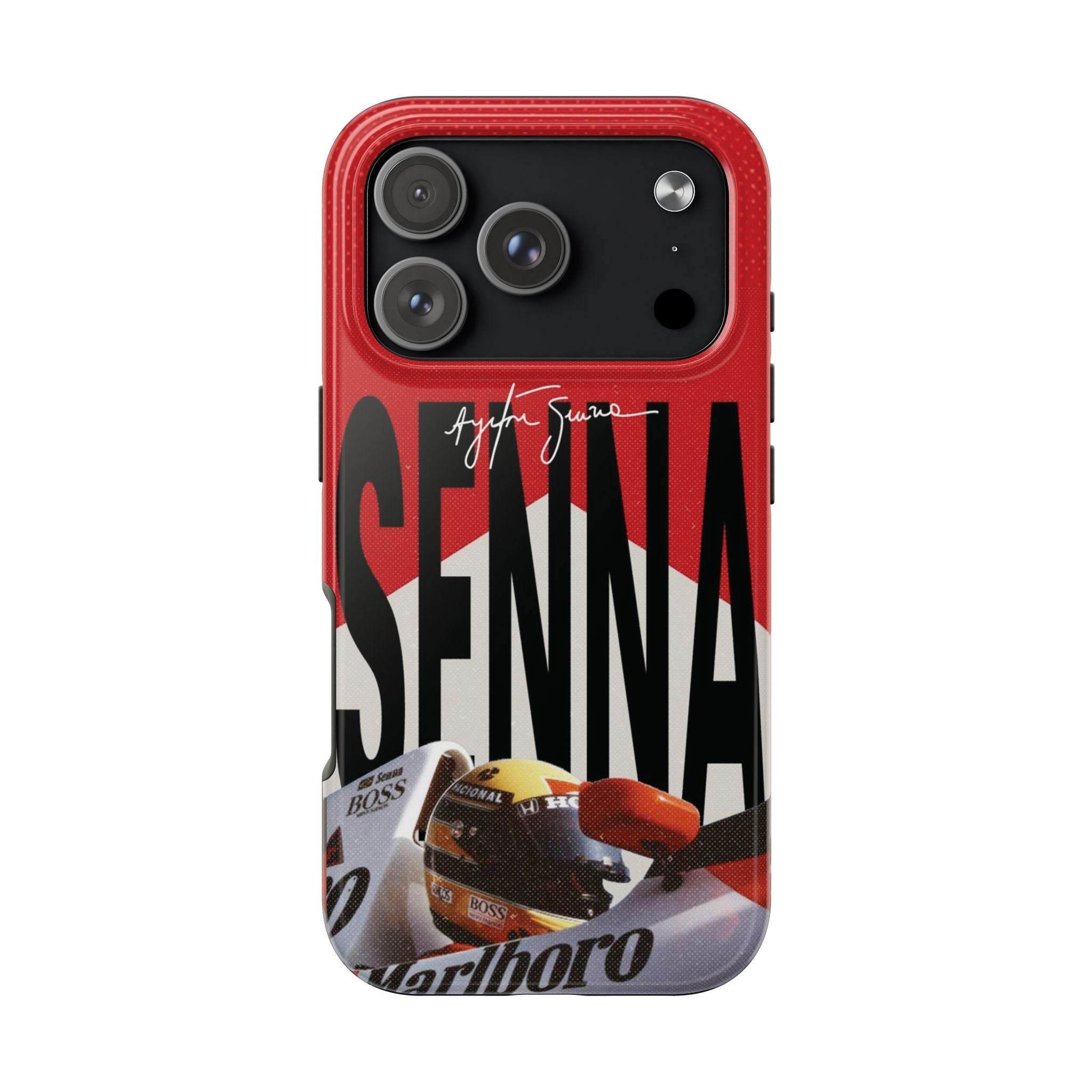 Ayrton Senna McLaren F1 Tough Phone Case | Formula 1 Racing Legend Phone Case