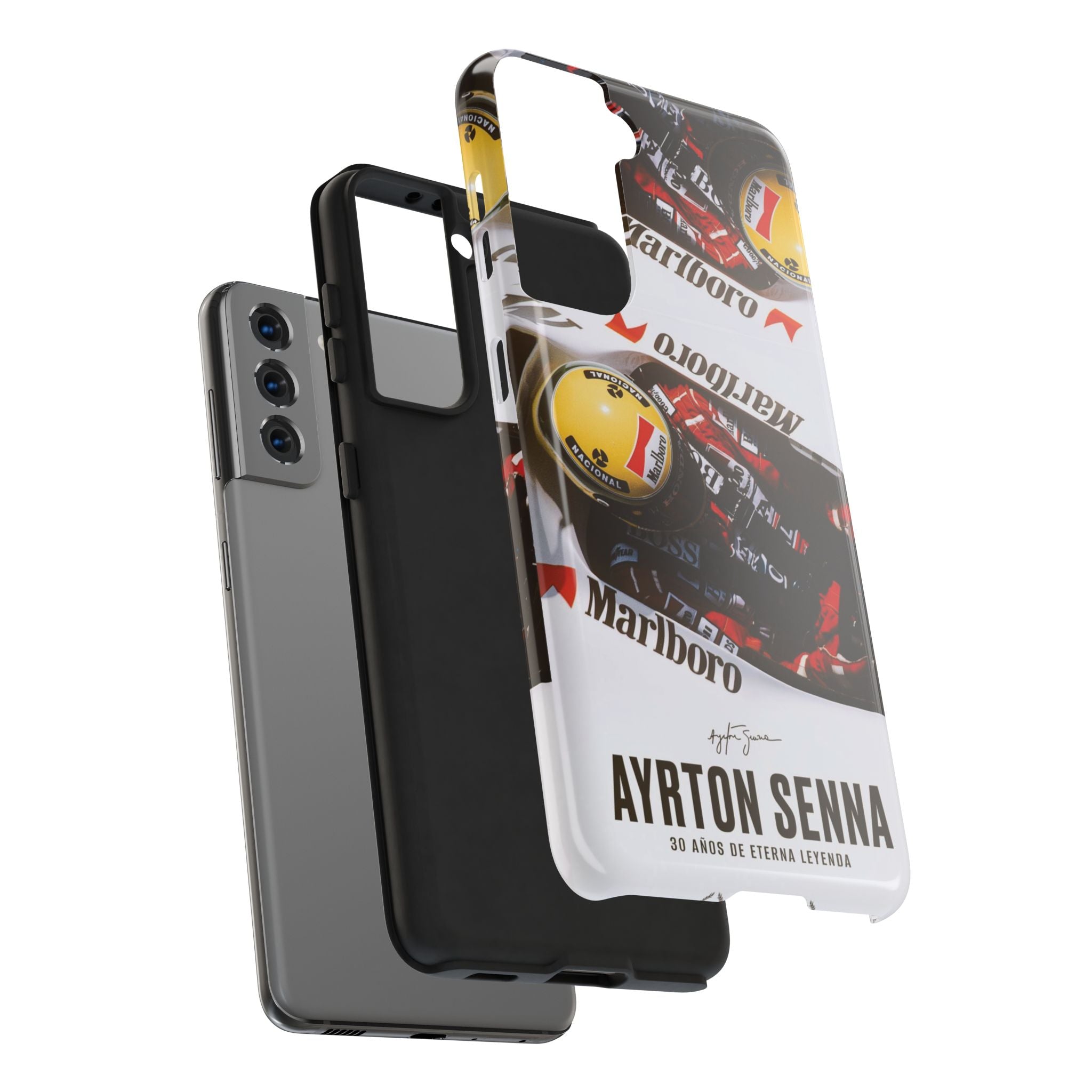 Ayrton Senna McLaren F1 Tough Phone Case | F1 Racing Legend Accessory