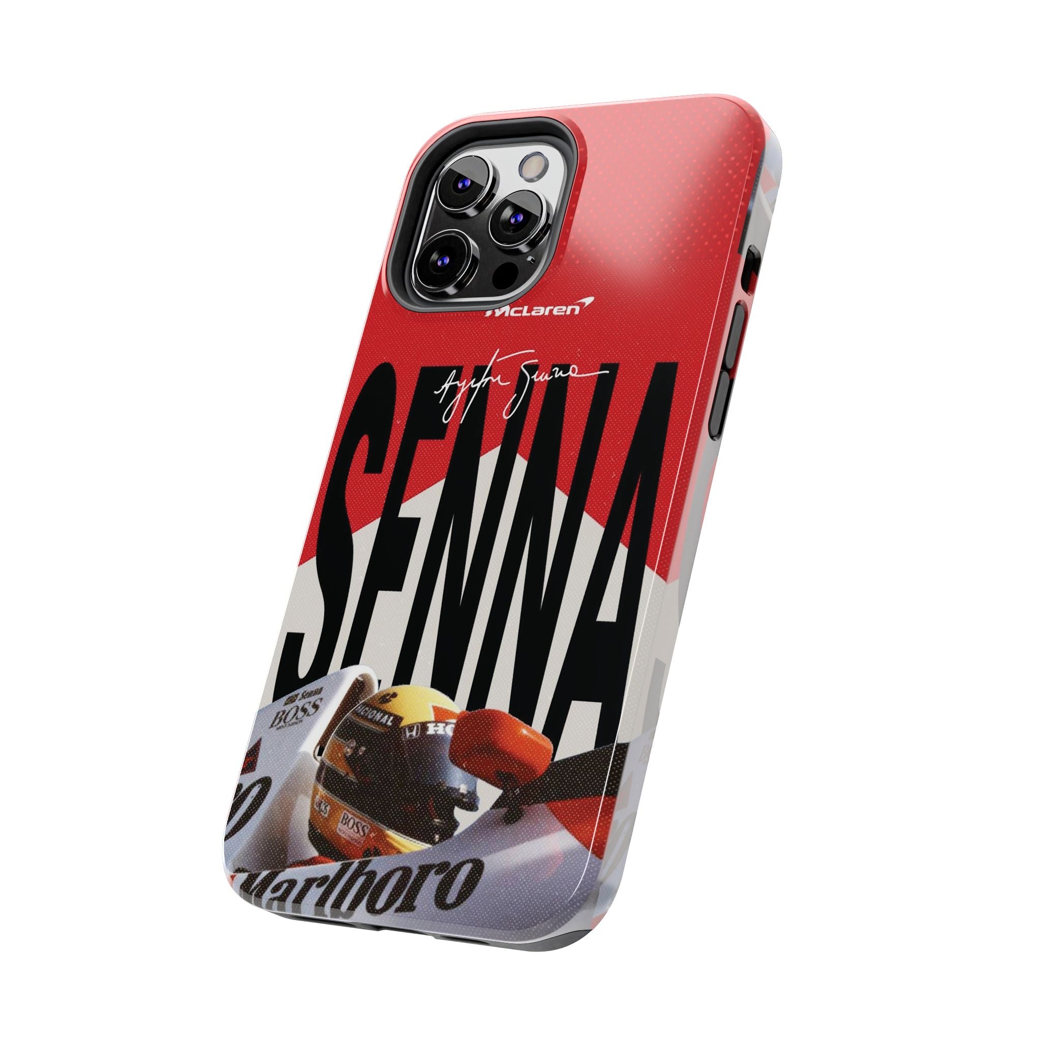 Ayrton Senna McLaren F1 Tough Phone Case | Formula 1 Racing Legend Phone Case