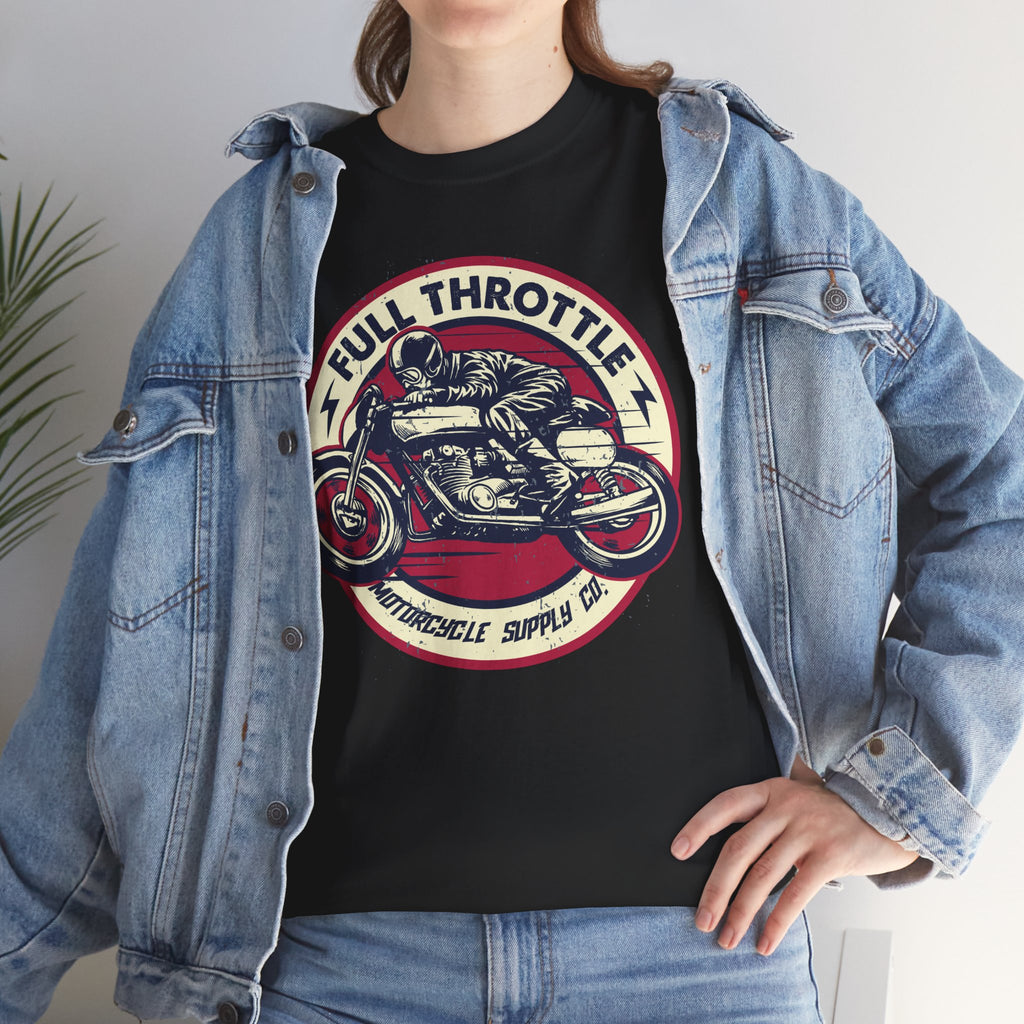Unisex Full Thorotle Custom Graphic Motorcycle T-Shirt (5 Colors)