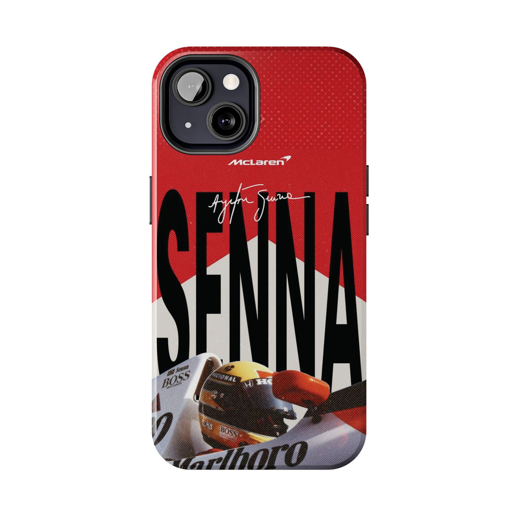 Ayrton Senna McLaren F1 Tough Phone Case | Formula 1 Racing Legend Phone Case