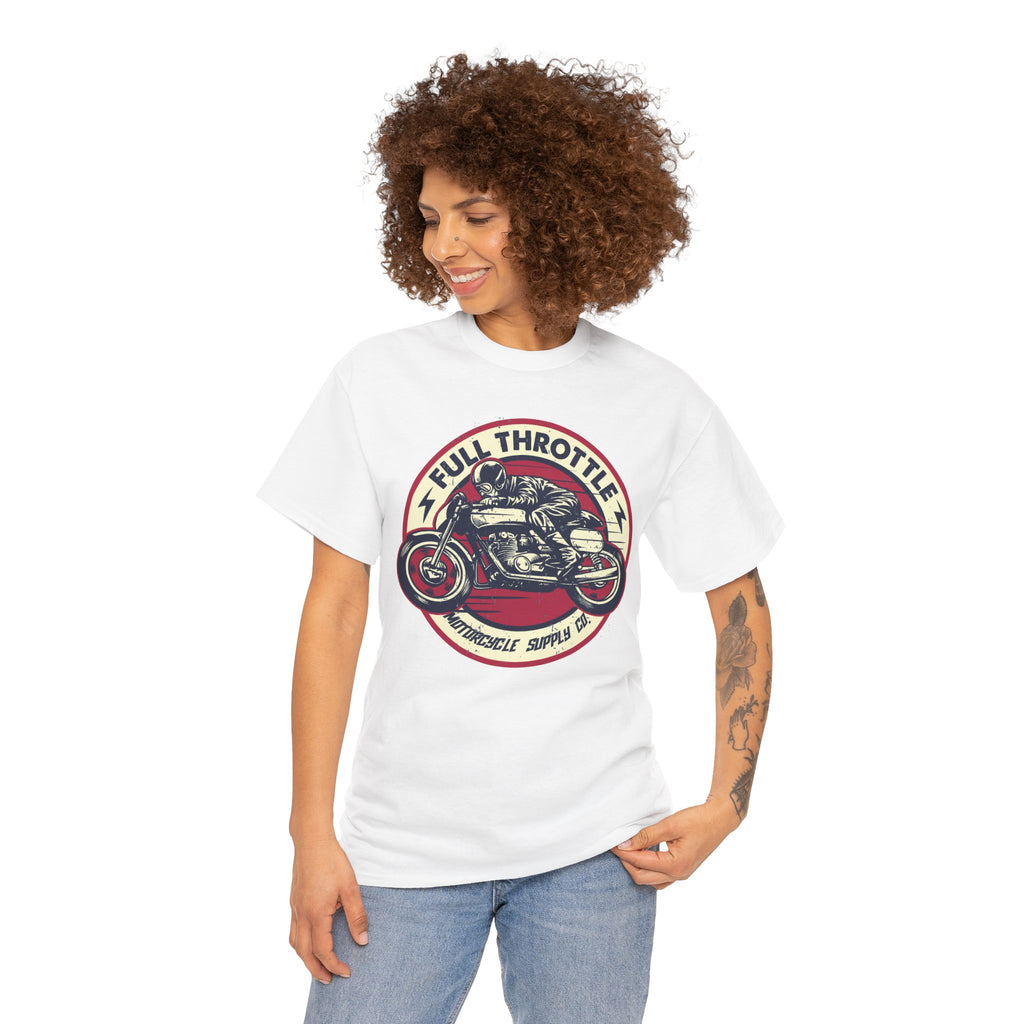 Unisex Full Thorotle Custom Graphic Motorcycle T-Shirt (5 Colors)