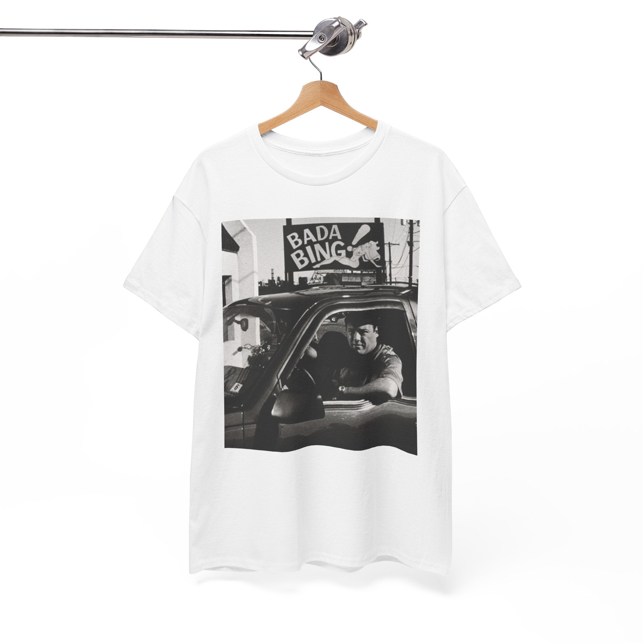 Tony Soprano Bada Bing Inspired Unisex T-Shirt | Classic Mafia TV Tee (2 colors )