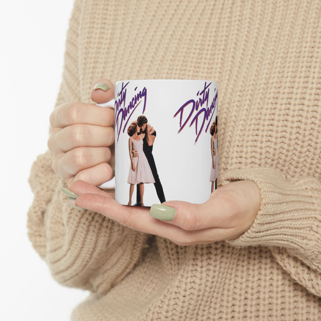 Dirty Dancing Movie Mug, 11oz Ceramic Coffee Mug. Gift for Classic Movie Fans.