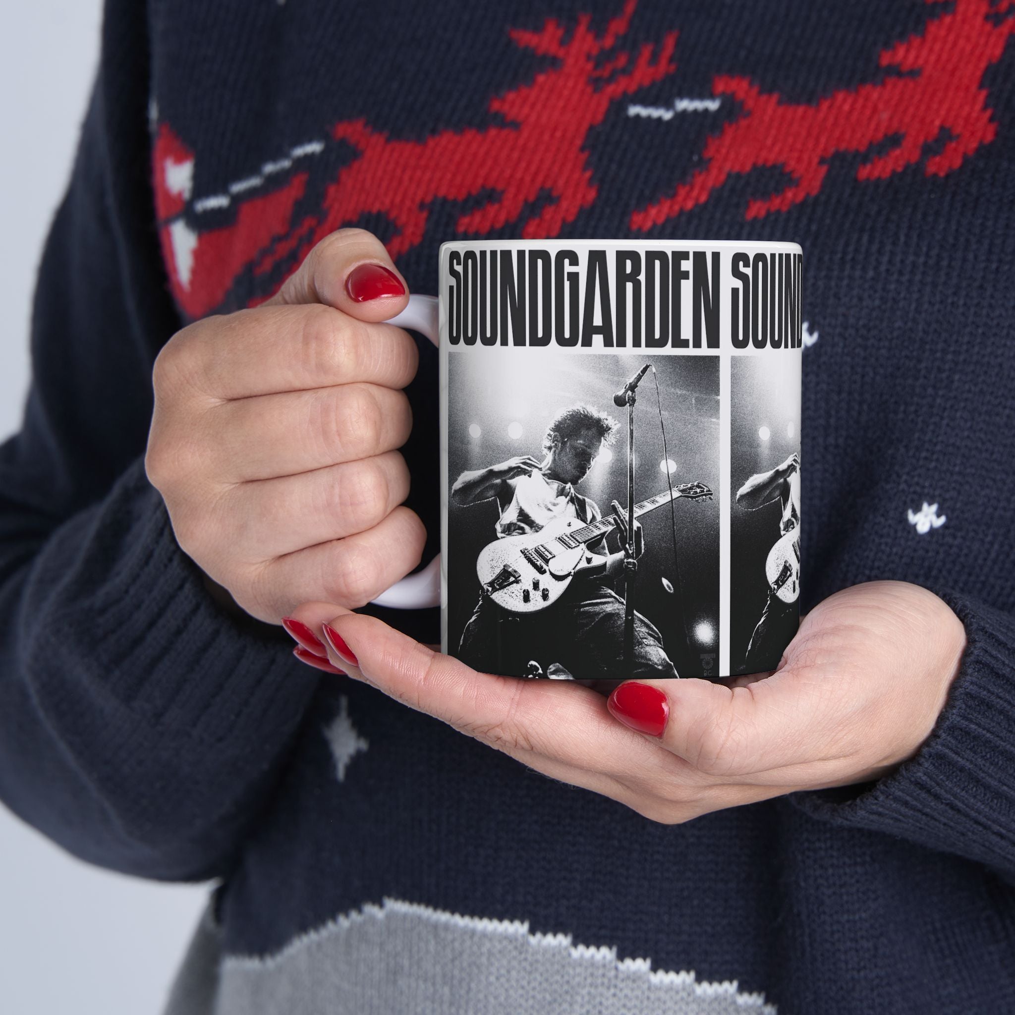 Soundgarden Chris Cornell 11oz Coffee Mug | Alternative Rock Gift 90s Music Mug