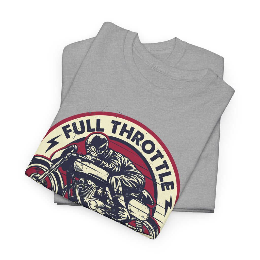 Unisex Full Thorotle Custom Graphic Motorcycle T-Shirt (5 Colors)