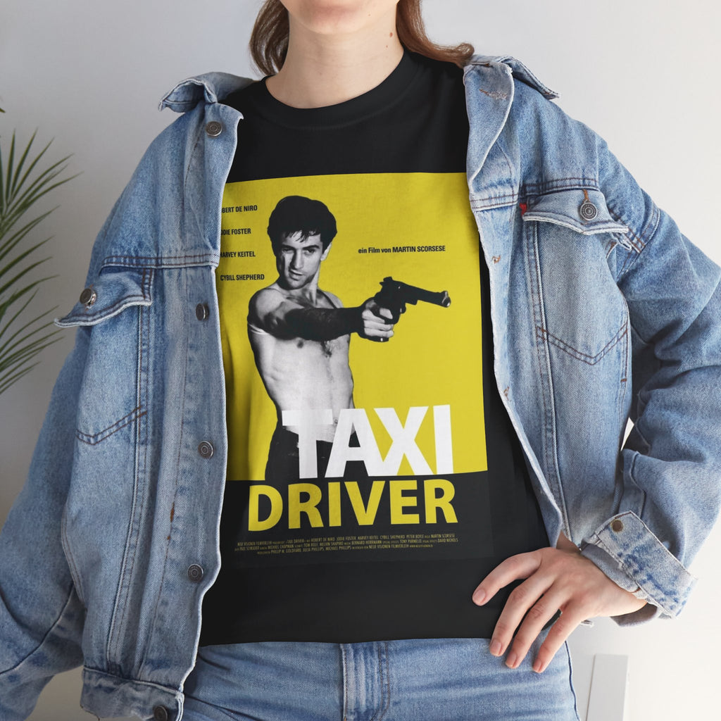 Taxi Driver Inspired T-Shirt Vintage Movie Poster Graphic Tee