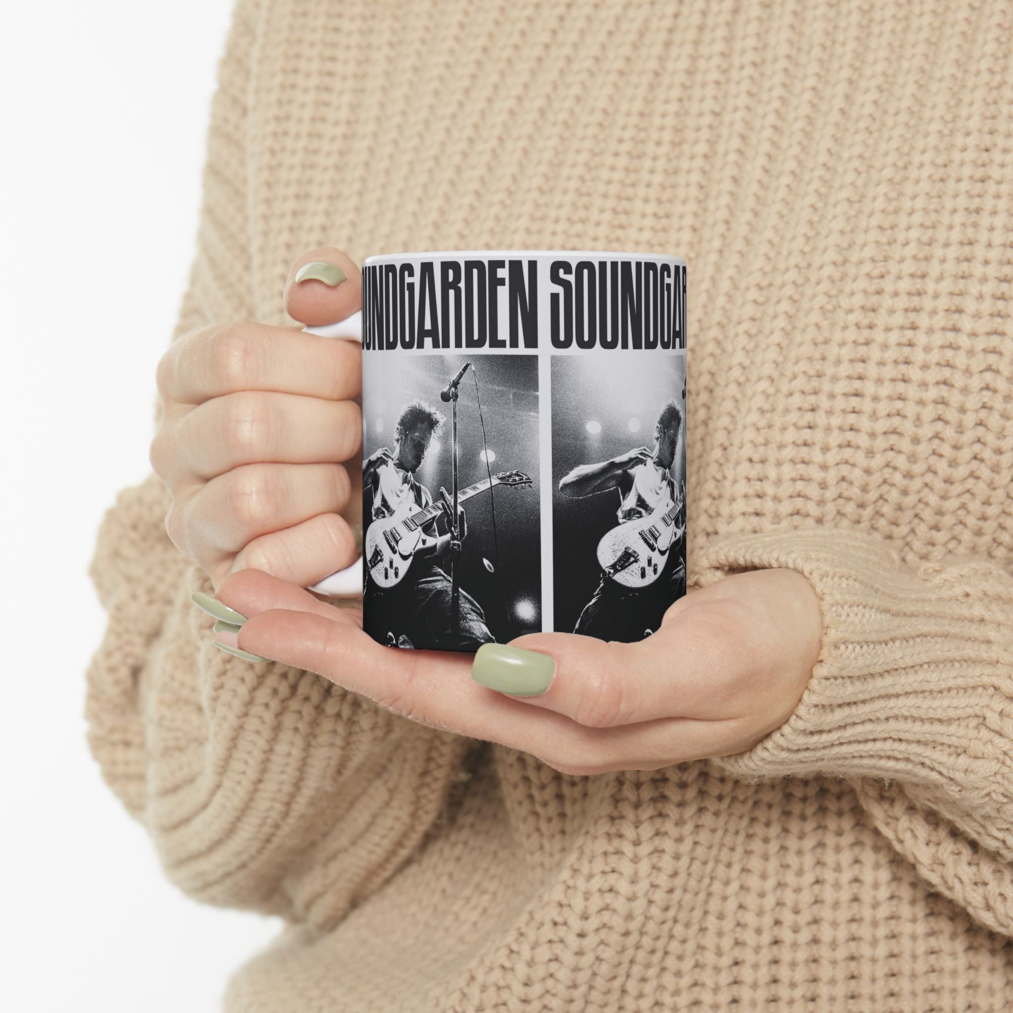 Soundgarden Chris Cornell 11oz Coffee Mug | Alternative Rock Gift 90s Music Mug