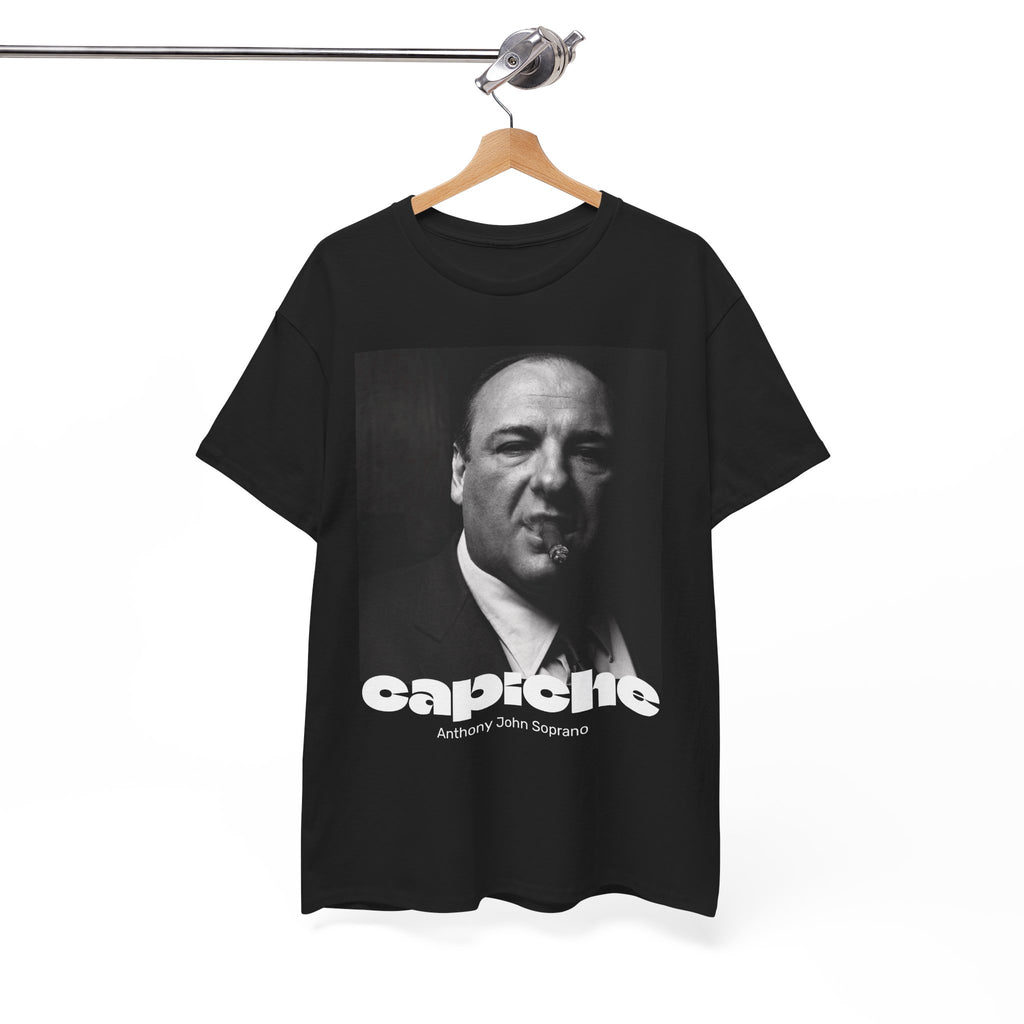 Unisex Tony Soprano Capiche Custom Design T-Shirt | One-of-a-Kind Mafia Style Graphic Tee