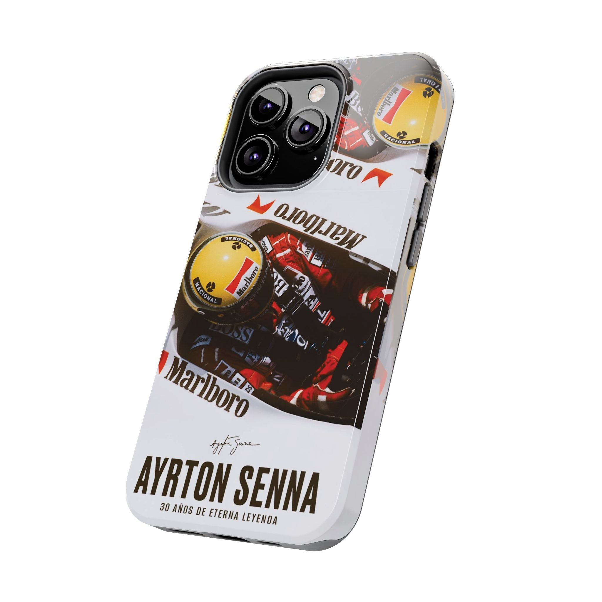 Ayrton Senna McLaren F1 Tough Phone Case | F1 Racing Legend Accessory