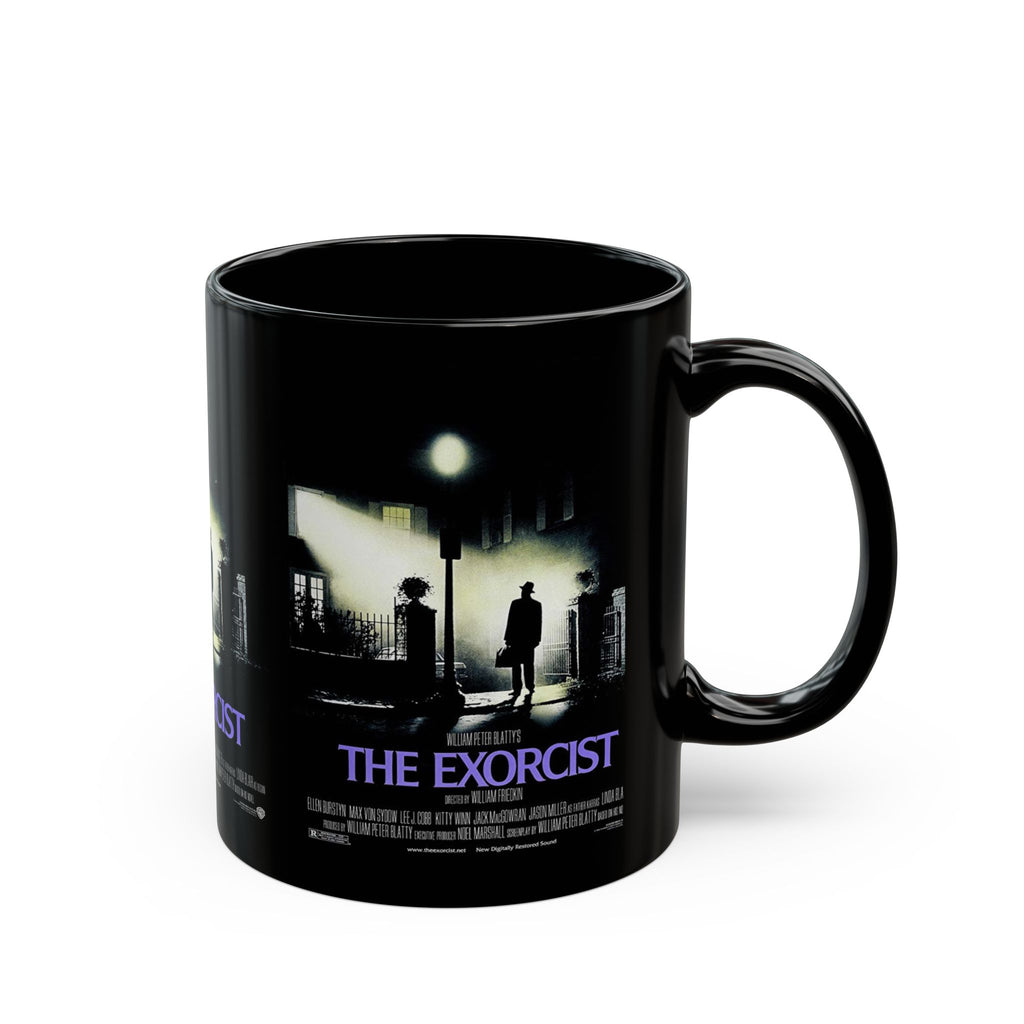 The Exorcist Movie Classic Horror Film 11oz Black Coffee Mug